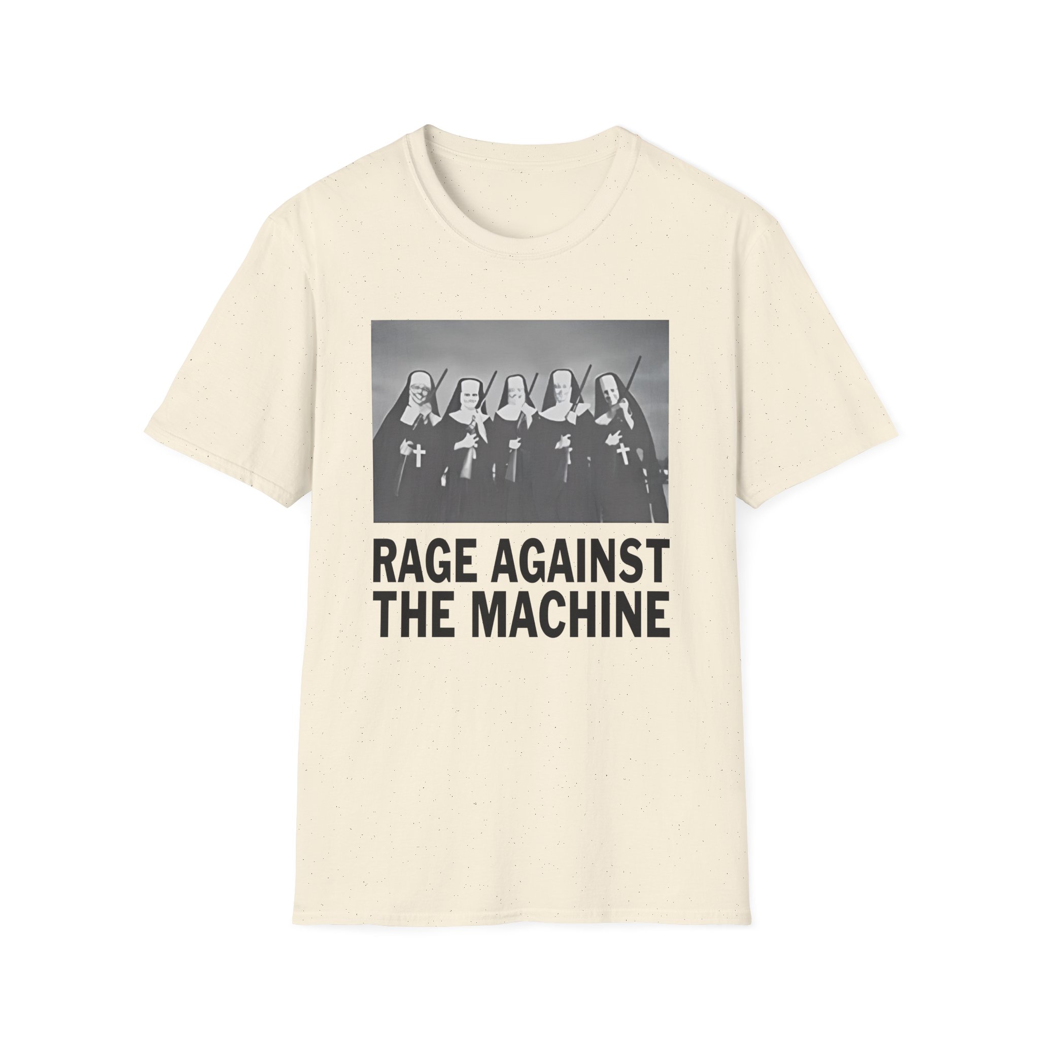 Rage Against the Machine Nuns and Guns Unisex Softstyle T-Shirt