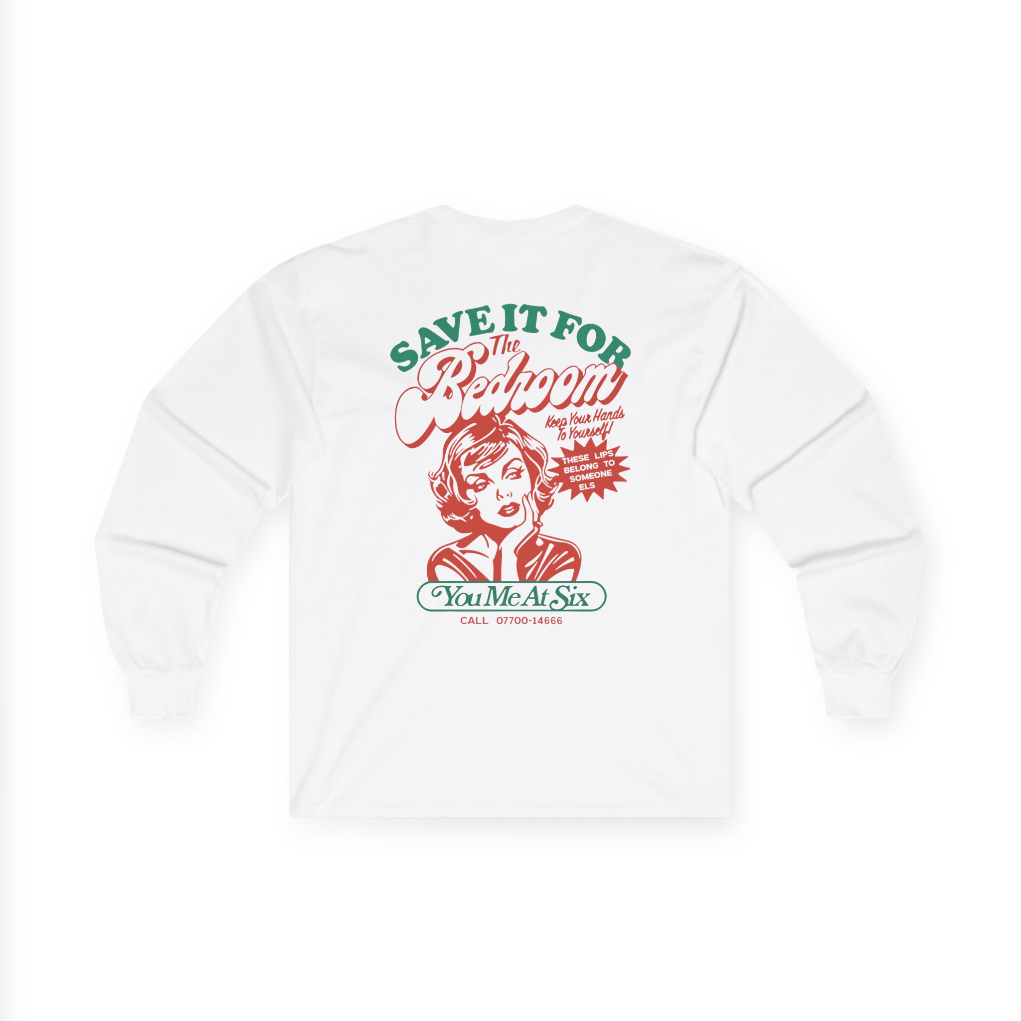 You Me at Six Toyc15 Save It for the Bedroom Unisex Ultra Cotton Long Sleeve Tee