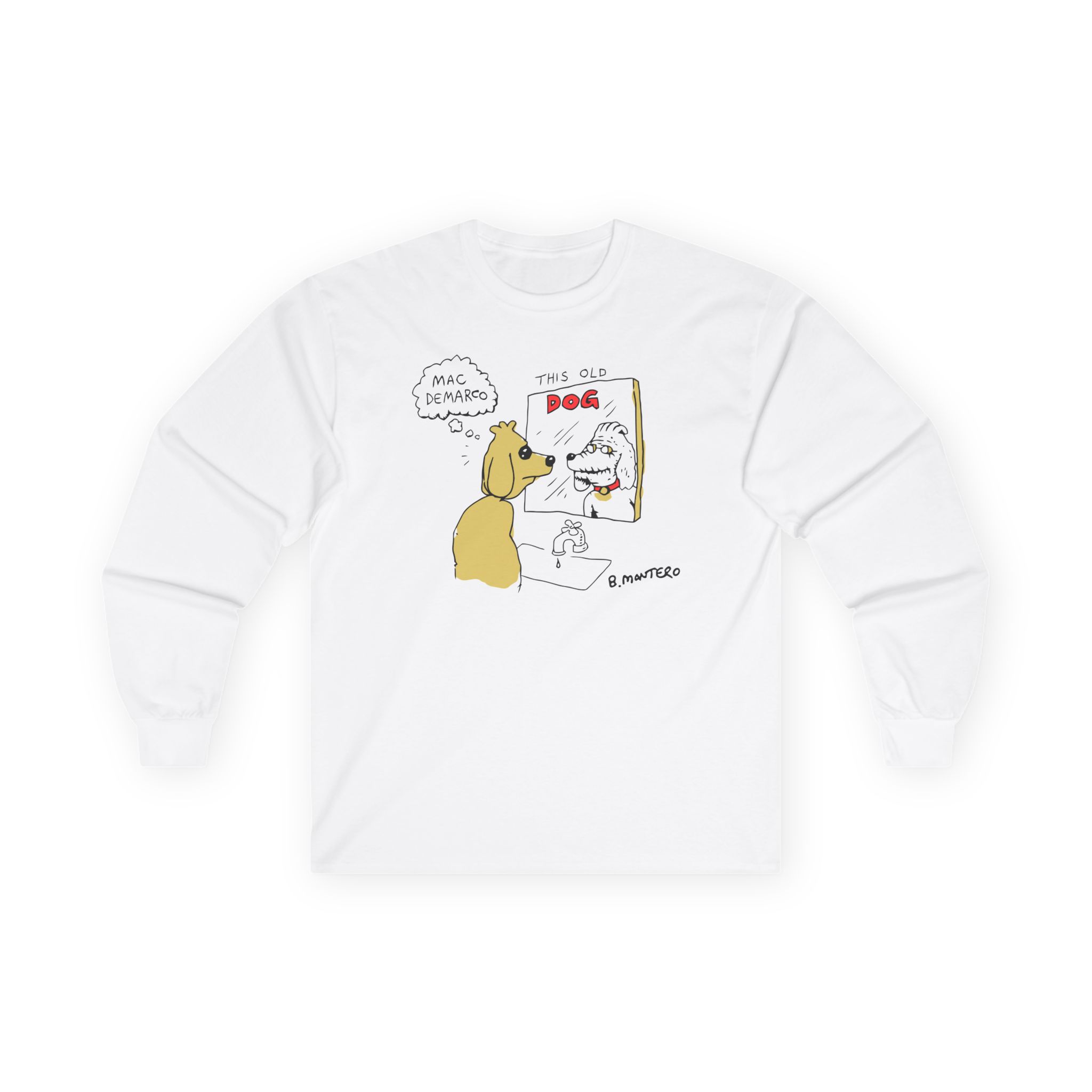 Mac Demarco Dog Mirror Unisex Ultra Cotton Long Sleeve Tee