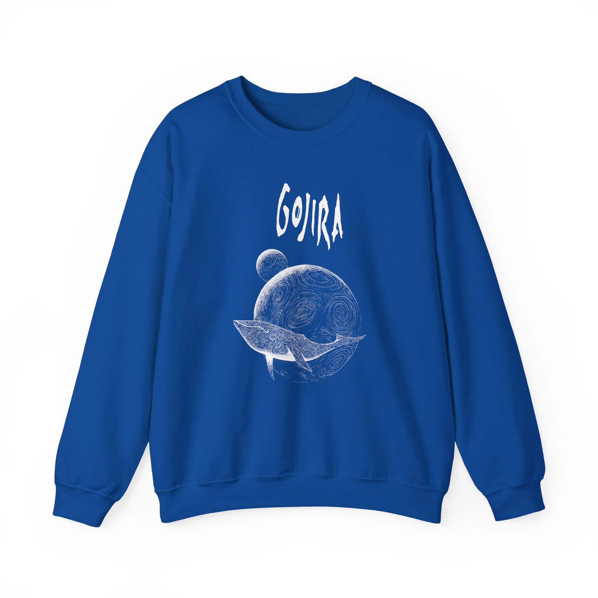 Gojira Original Whale Unisex Heavy Blendâ„¢ Crewneck Sweatshirt