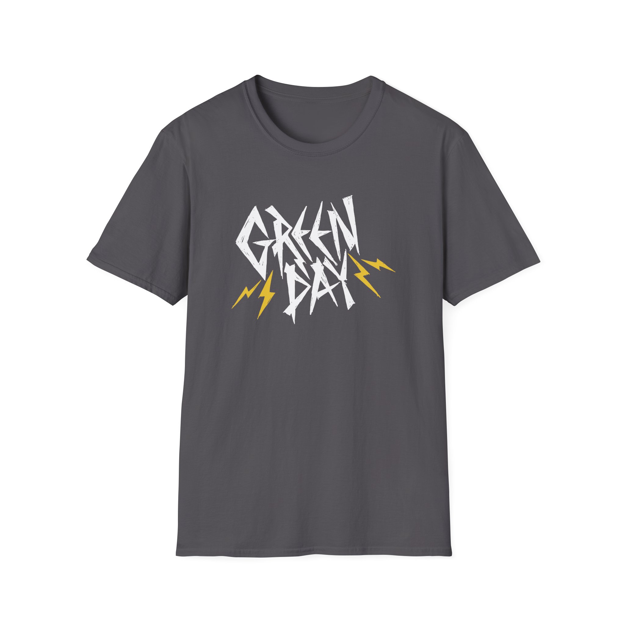 Green Day Bolt Logo Unisex Softstyle T-Shirt