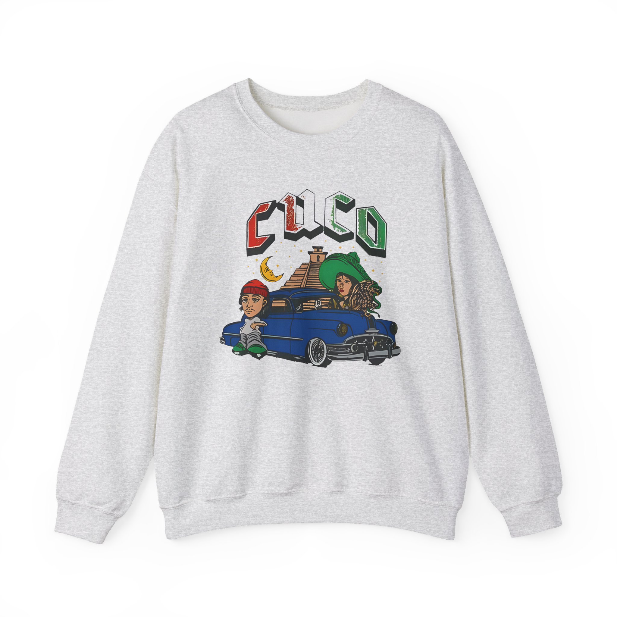 Cuco Car Unisex Heavy Blendâ„¢ Crewneck Sweatshirt
