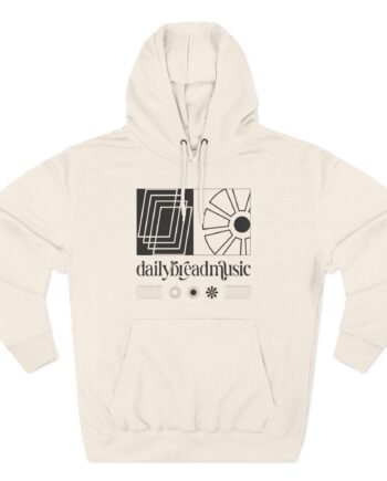 Daily Bread Tri Flower Three-Panel Fleece Hoodie