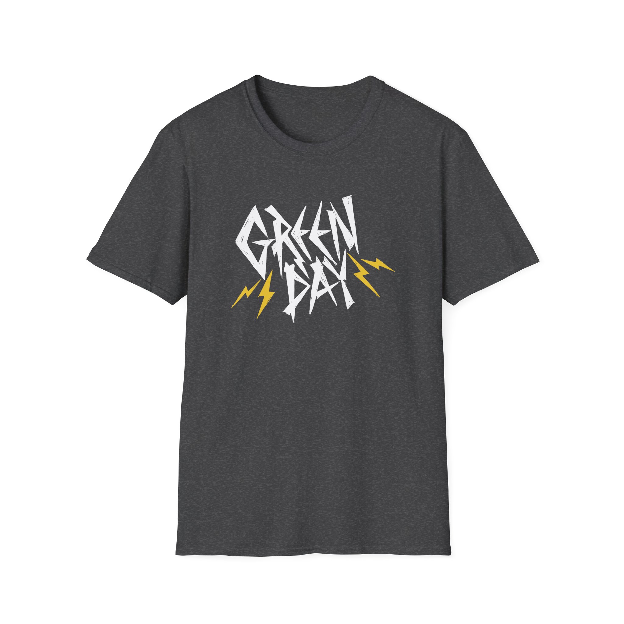 Green Day Bolt Logo Unisex Softstyle T-Shirt