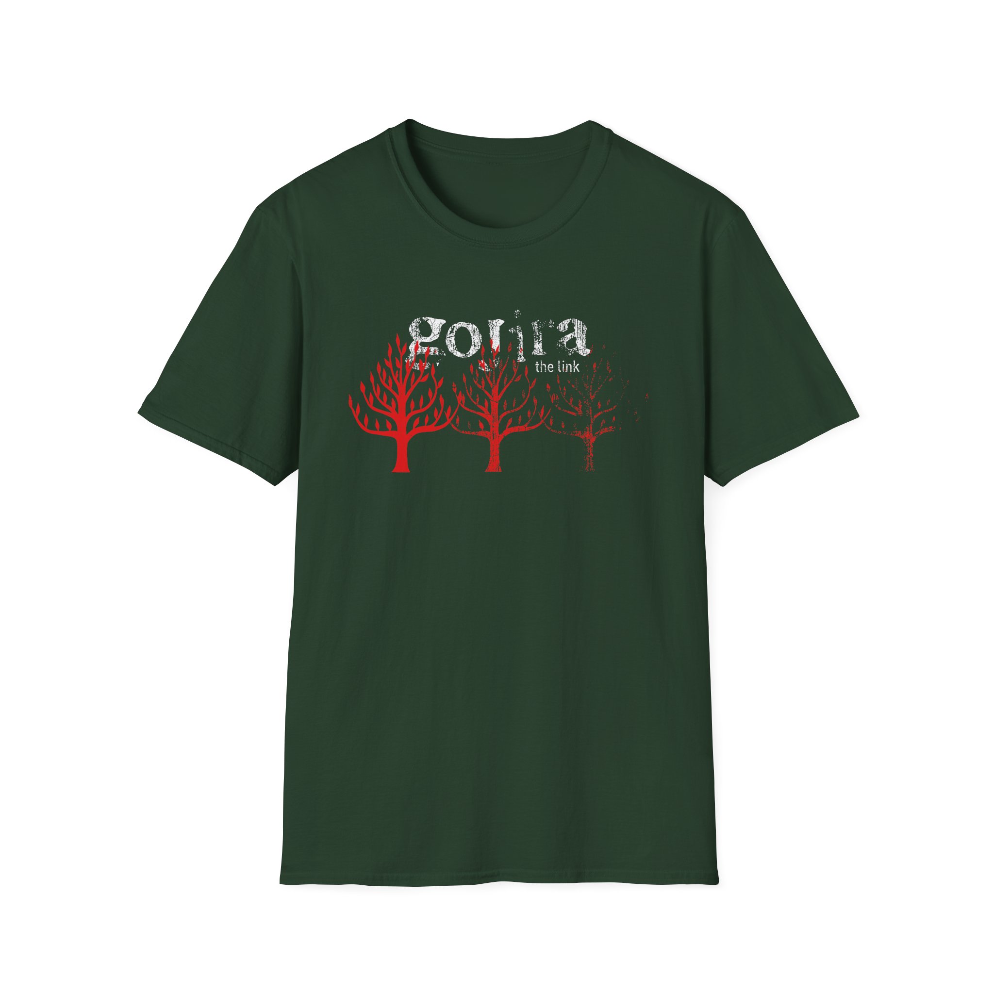 Gojira the Link Three Trees Unisex Softstyle T-Shirt