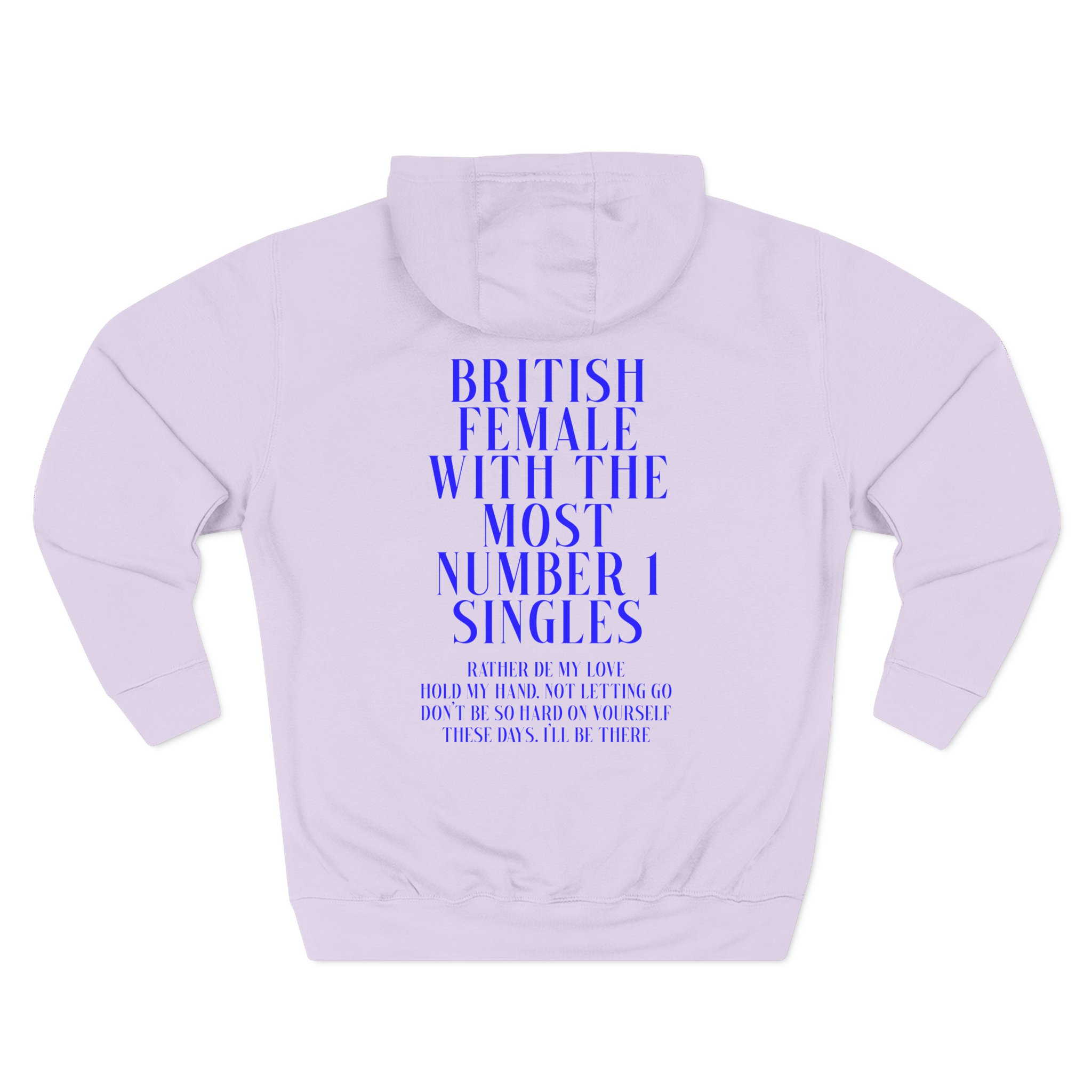 Jess Glynne WTF Is Jess Glynne Three-Panel Fleece Hoodie