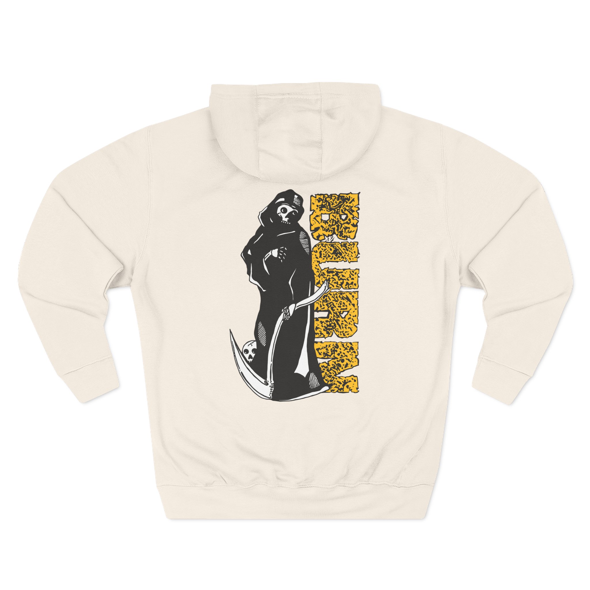 Three-Panel Fleece Hoodie