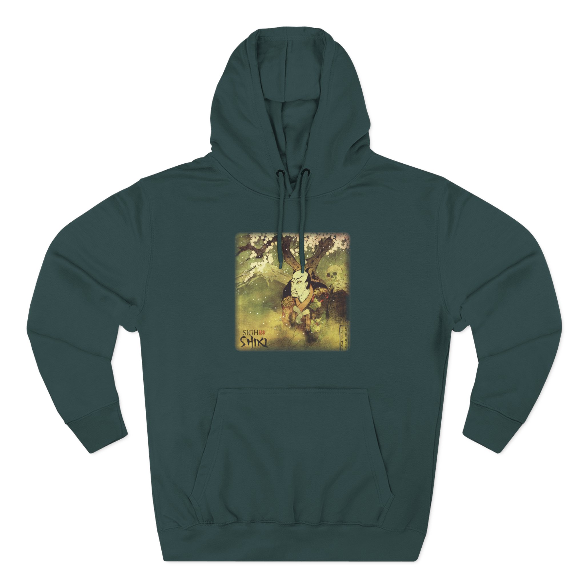 Sigh Shiki Three-Panel Fleece Hoodie