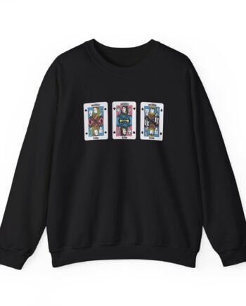 Middle Kids Playing Cards Unisex Heavy Blend™ Crewneck Sweatshirt