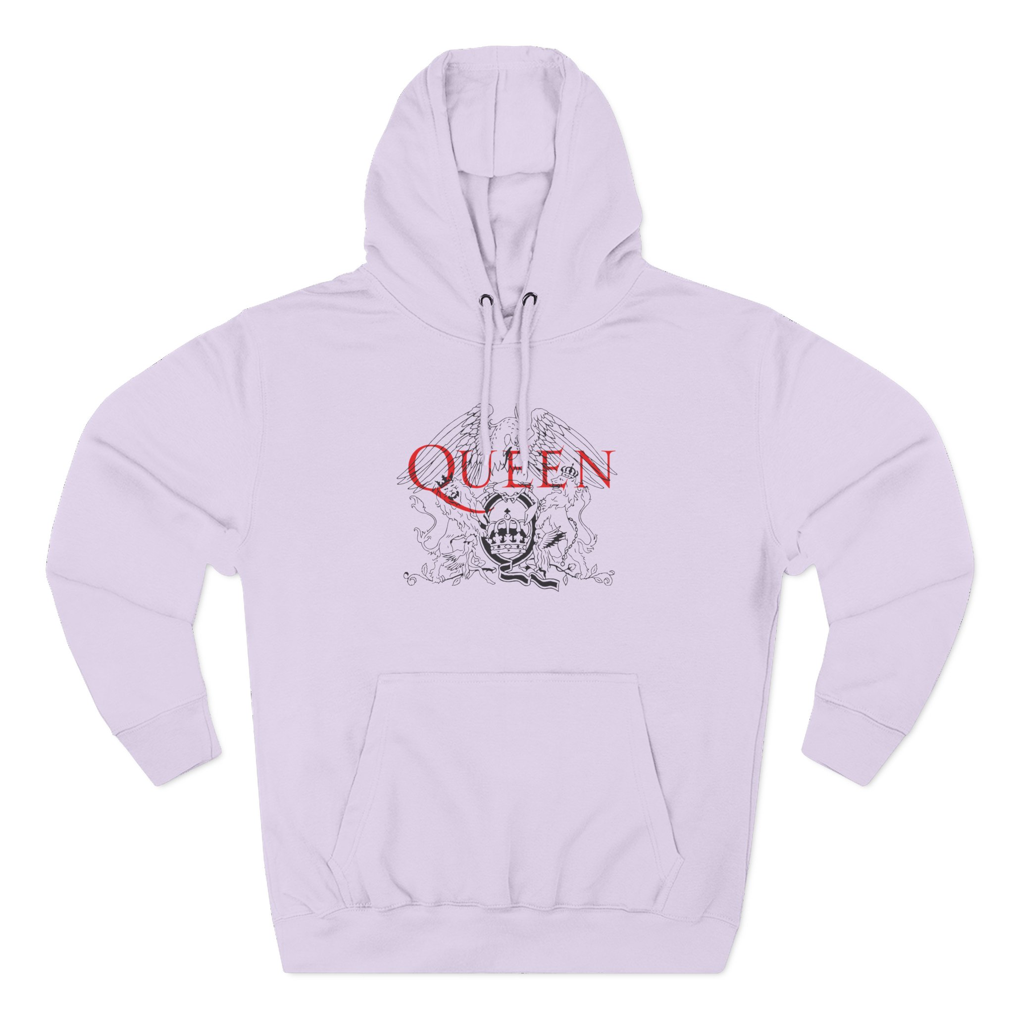 F M Queen Handwritten Three-Panel Fleece Hoodie