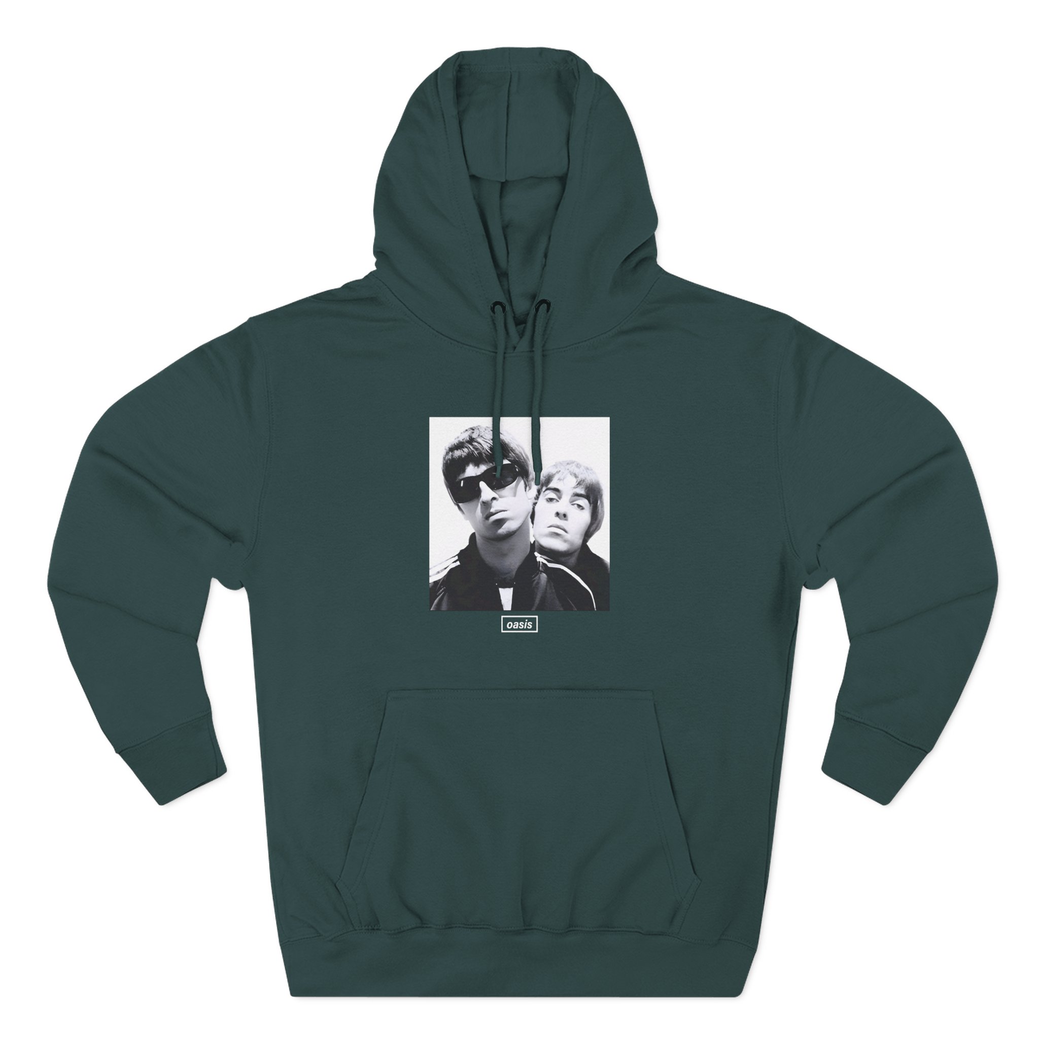 Oasis Liam & Noel Three-Panel Fleece Hoodie