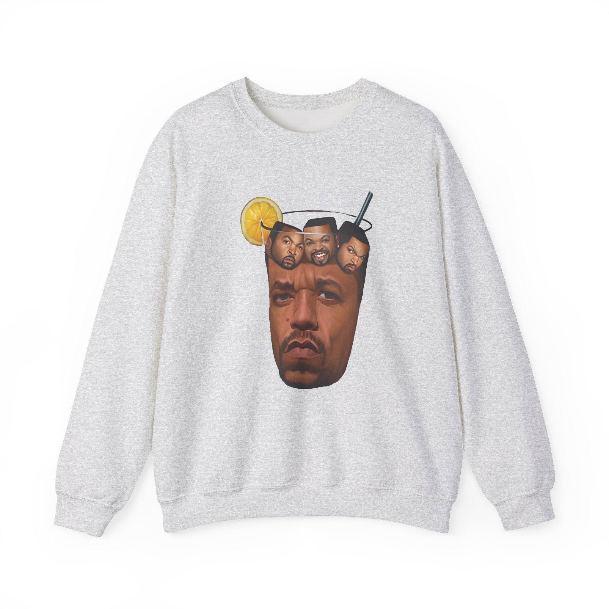 Ice-t Ice Cube Unisex Heavy Blendâ„¢ Crewneck Sweatshirt