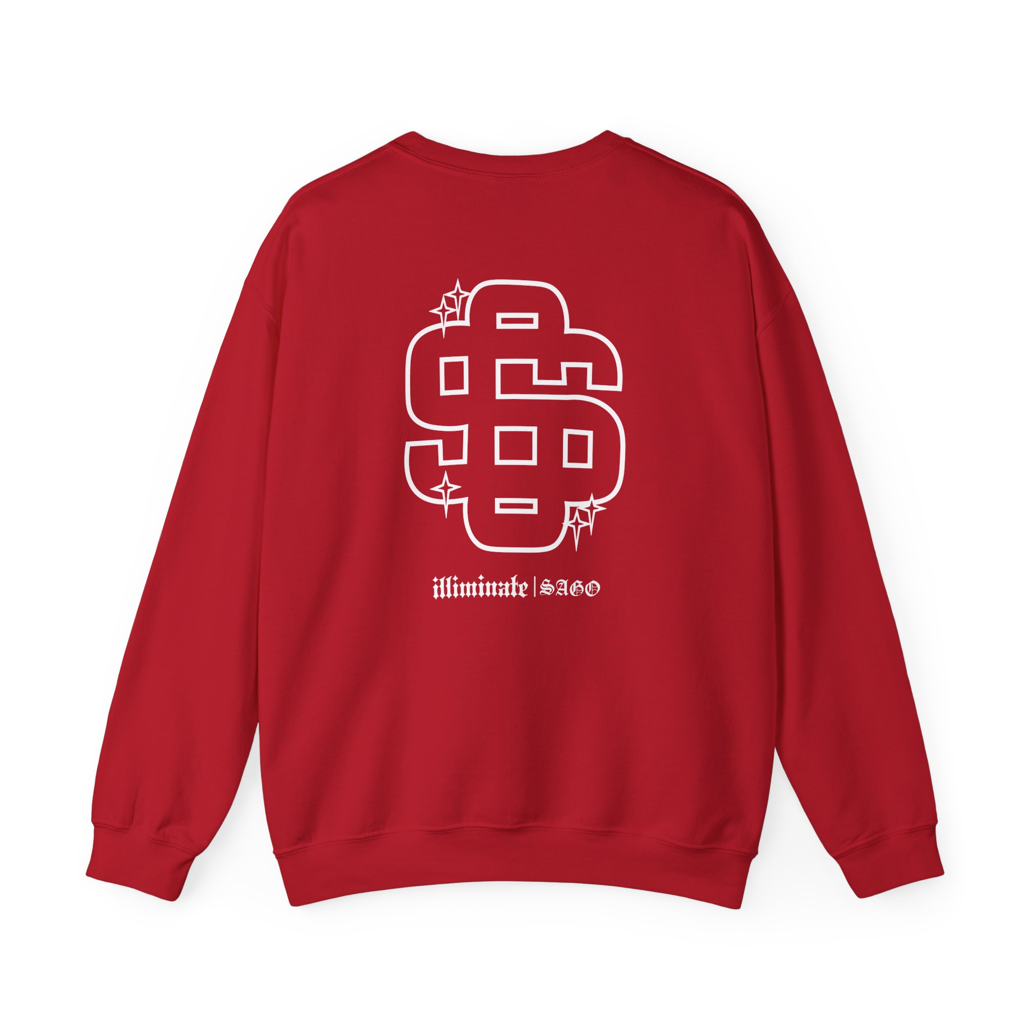 Illiminate Collab Unisex Heavy Blendâ„¢ Crewneck Sweatshirt