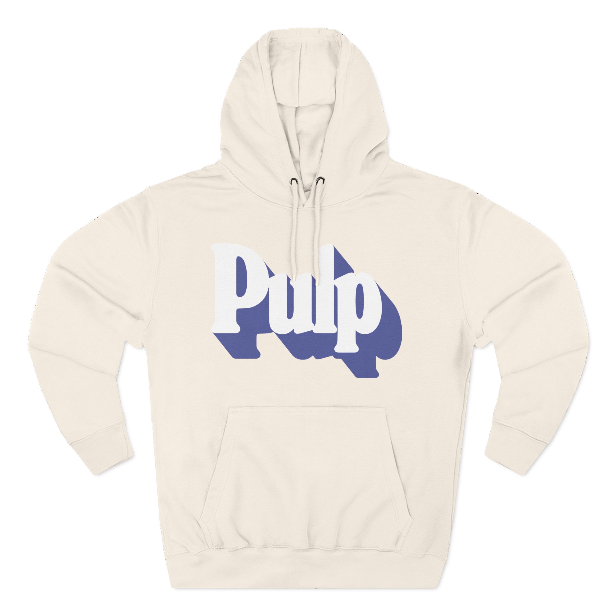 Pulp Shadow Logo Three-Panel Fleece Hoodie