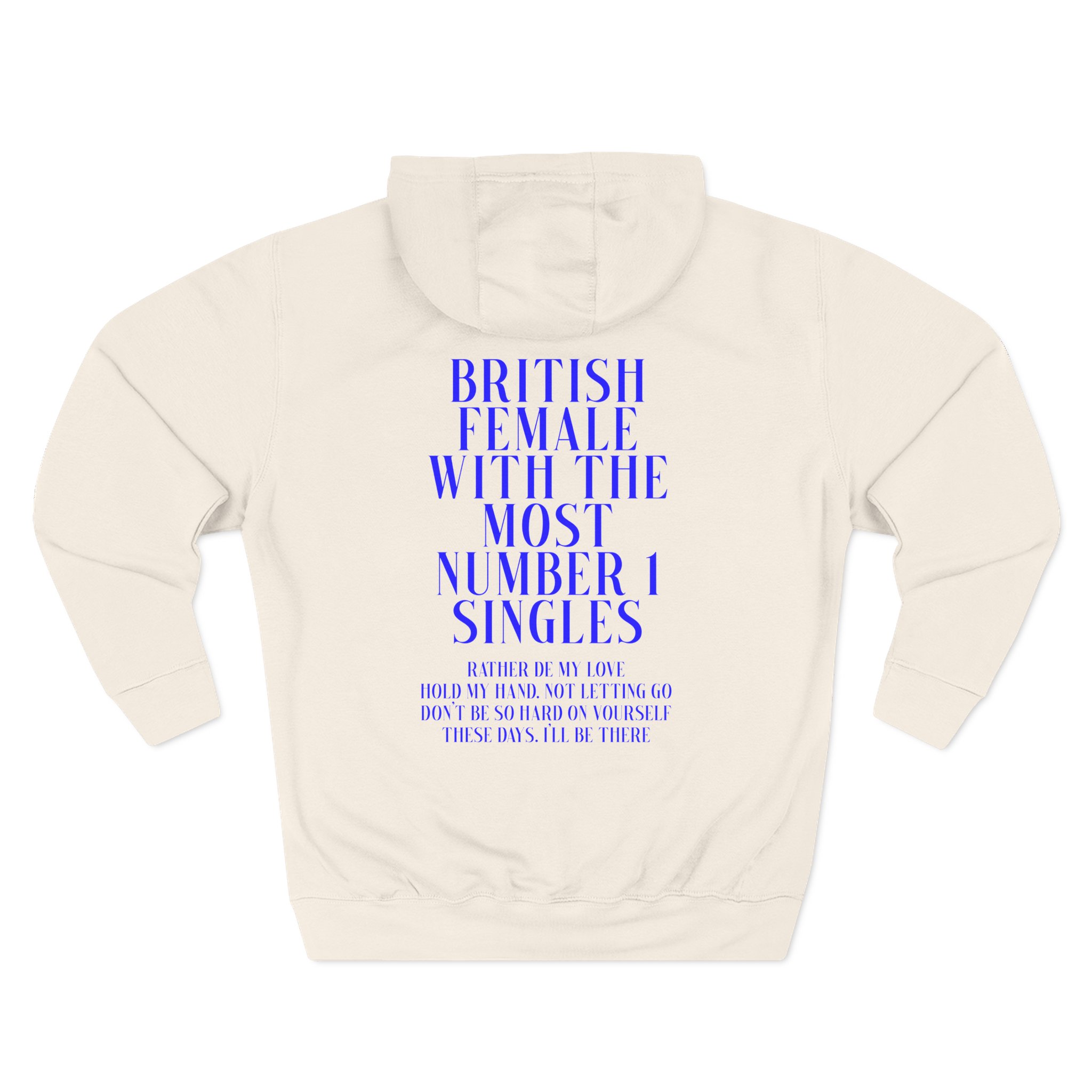 Jess Glynne WTF Is Jess Glynne Three-Panel Fleece Hoodie