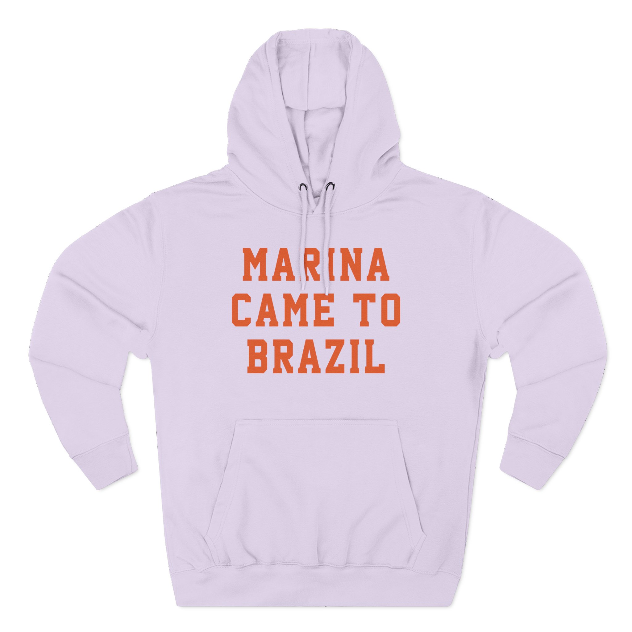 Marina Came to Brazil Three-Panel Fleece Hoodie