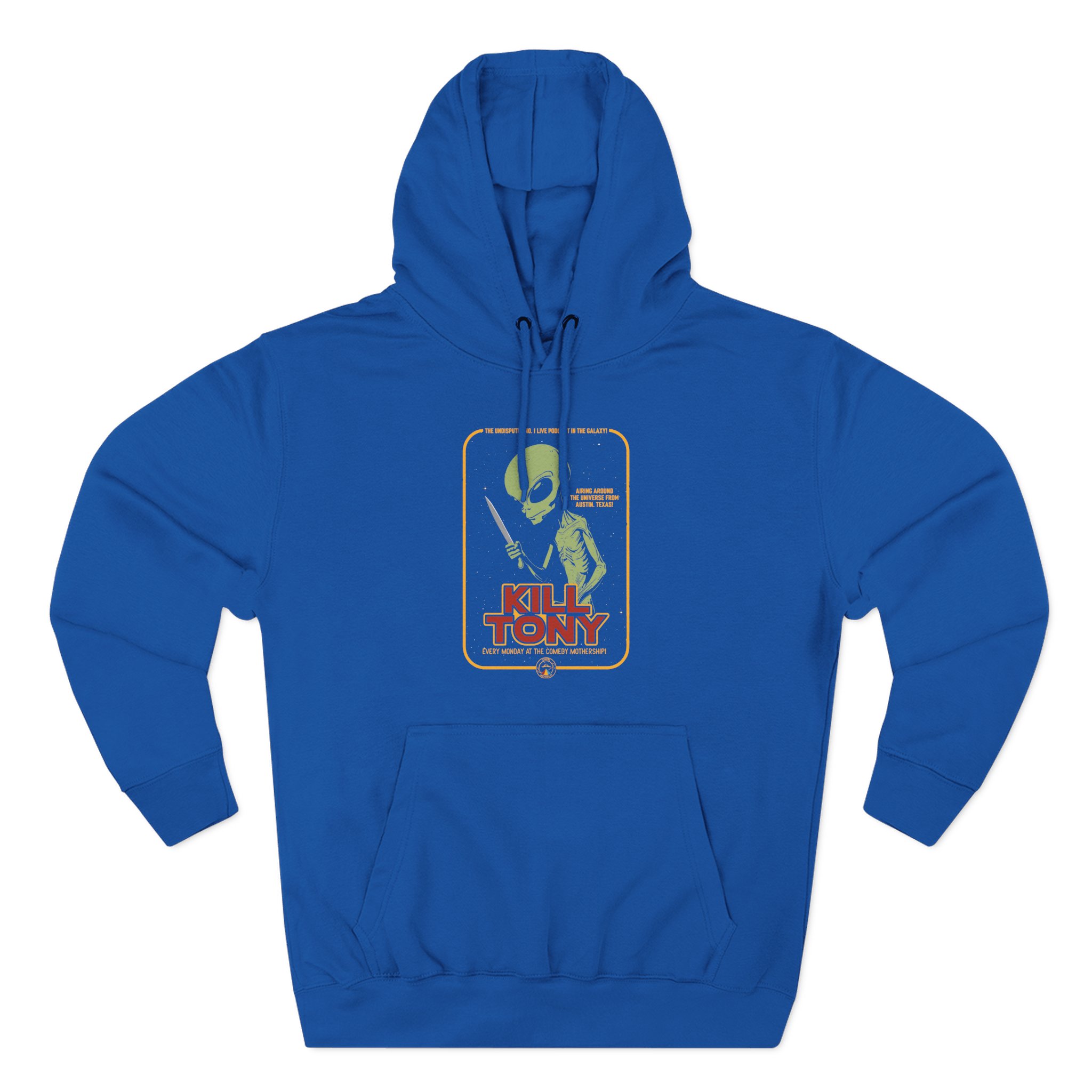 Kill Tony Comedy Mothership LGM Three-Panel Fleece Hoodie