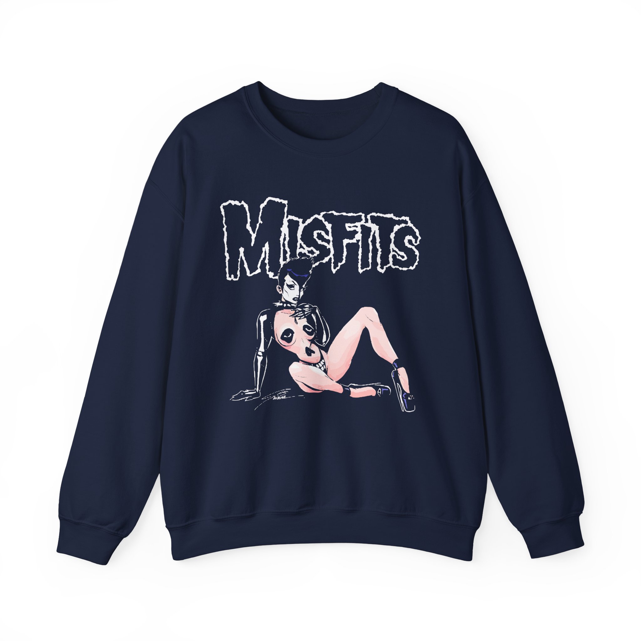 Misfits Fiendish Unisex Heavy Blendâ„¢ Crewneck Sweatshirt