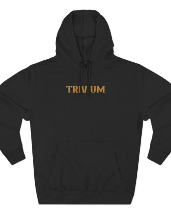 Trivium Big Dragon Three-Panel Fleece Hoodie