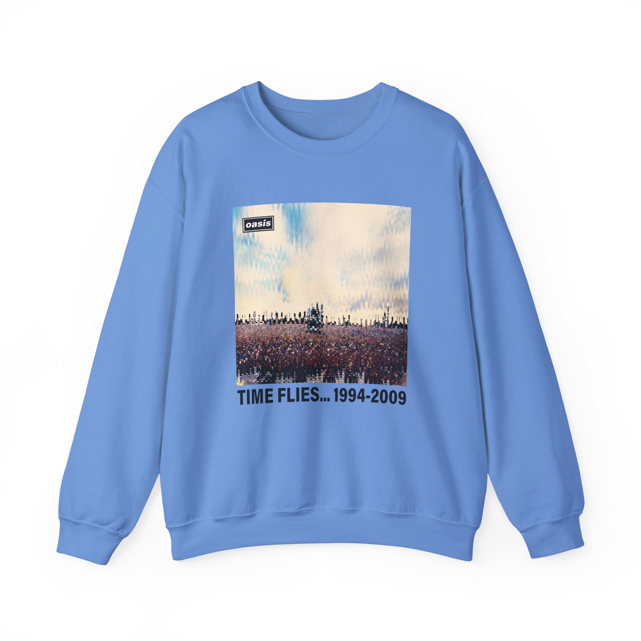 Oasis Time Flies 15th Anniversary Unisex Heavy Blendâ„¢ Crewneck Sweatshirt