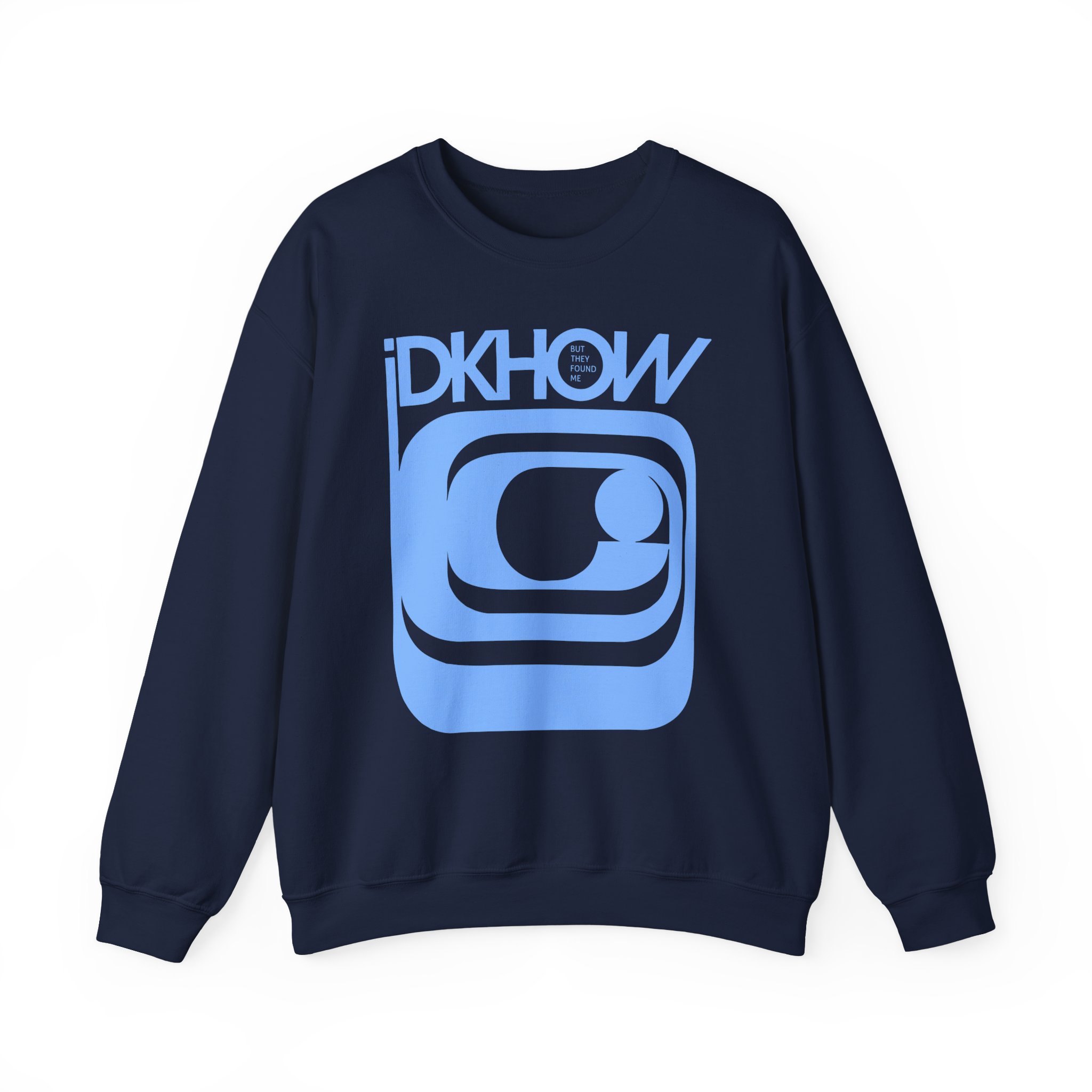 iDKHOW SWIRL MONITOR Unisex Heavy Blendâ„¢ Crewneck Sweatshirt