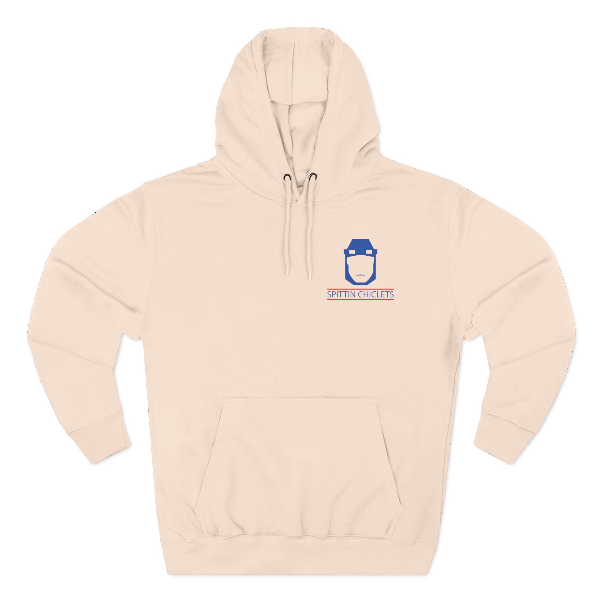 Spittin Chiclets Flag Three-Panel Fleece Hoodie