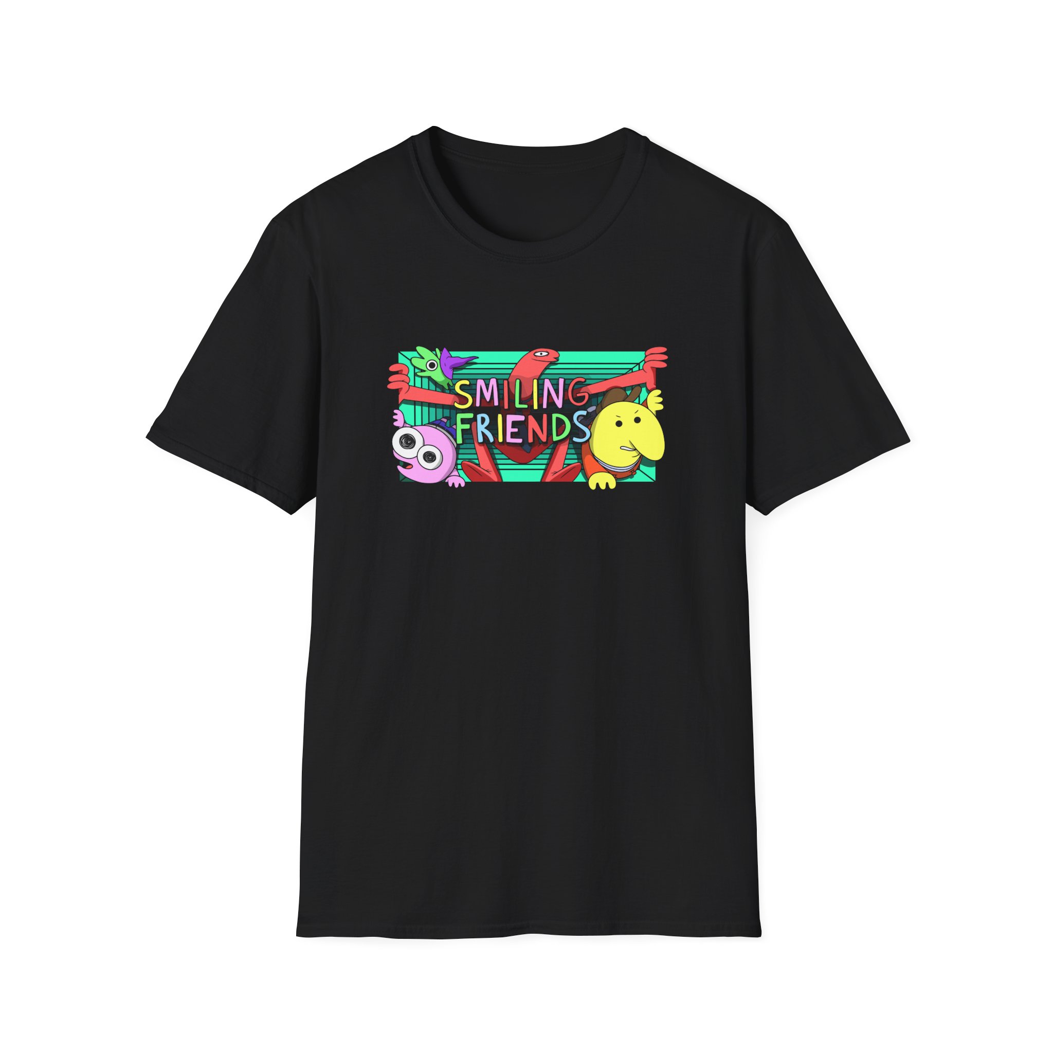 Smiling Friends Unisex Softstyle T-shirt