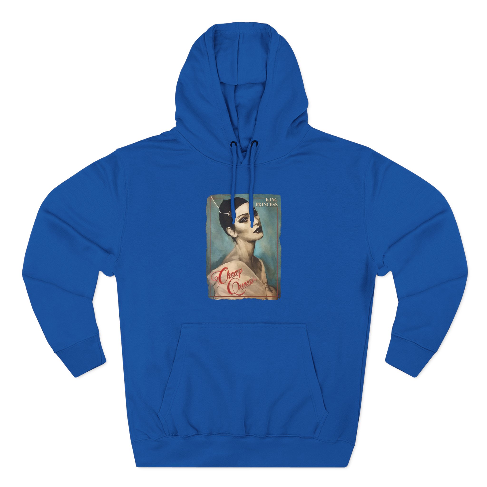 King Princess Cheap Queen Three-Panel Fleece Hoodie