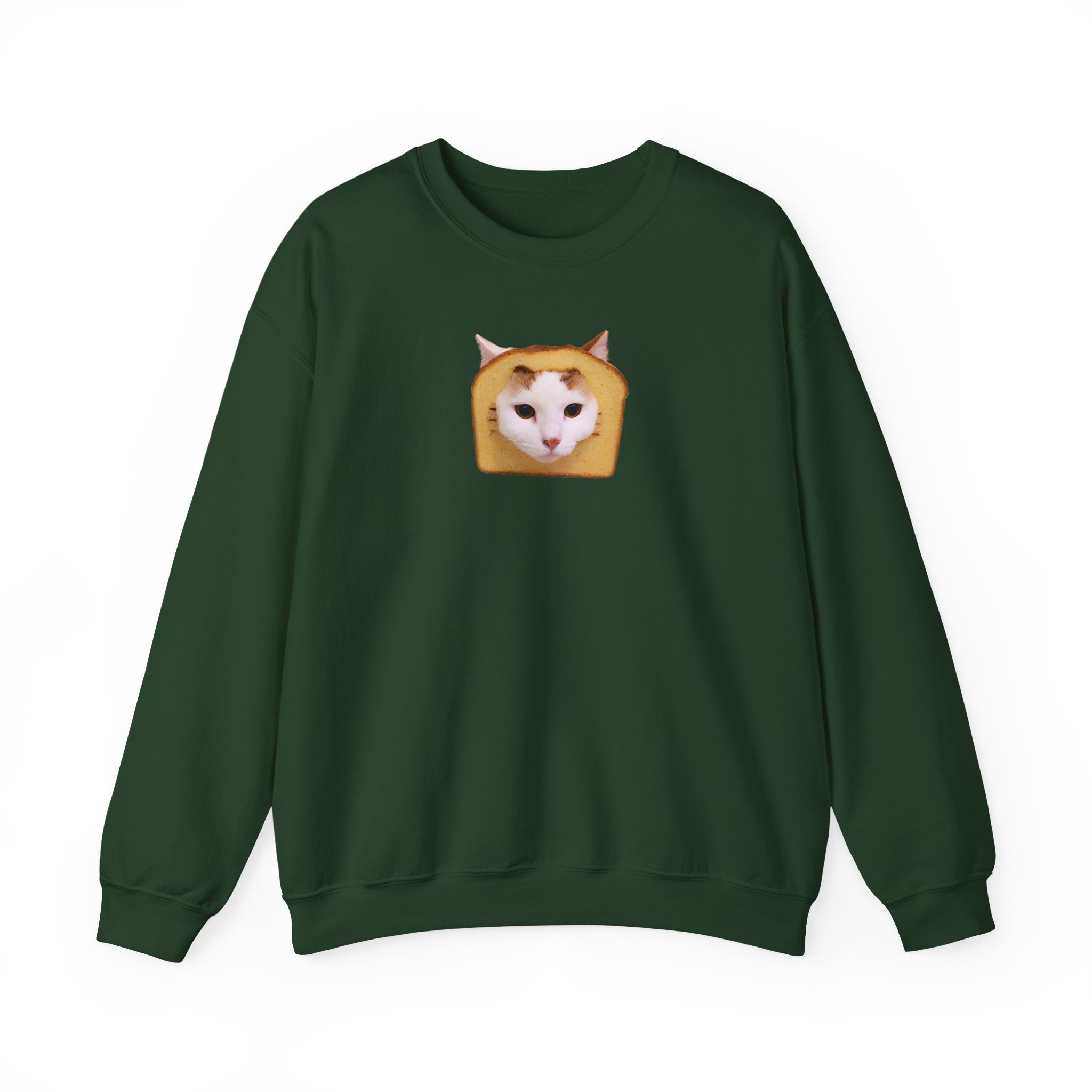 William Osman Bread Cat Unisex Heavy Blendâ„¢ Crewneck Sweatshirt