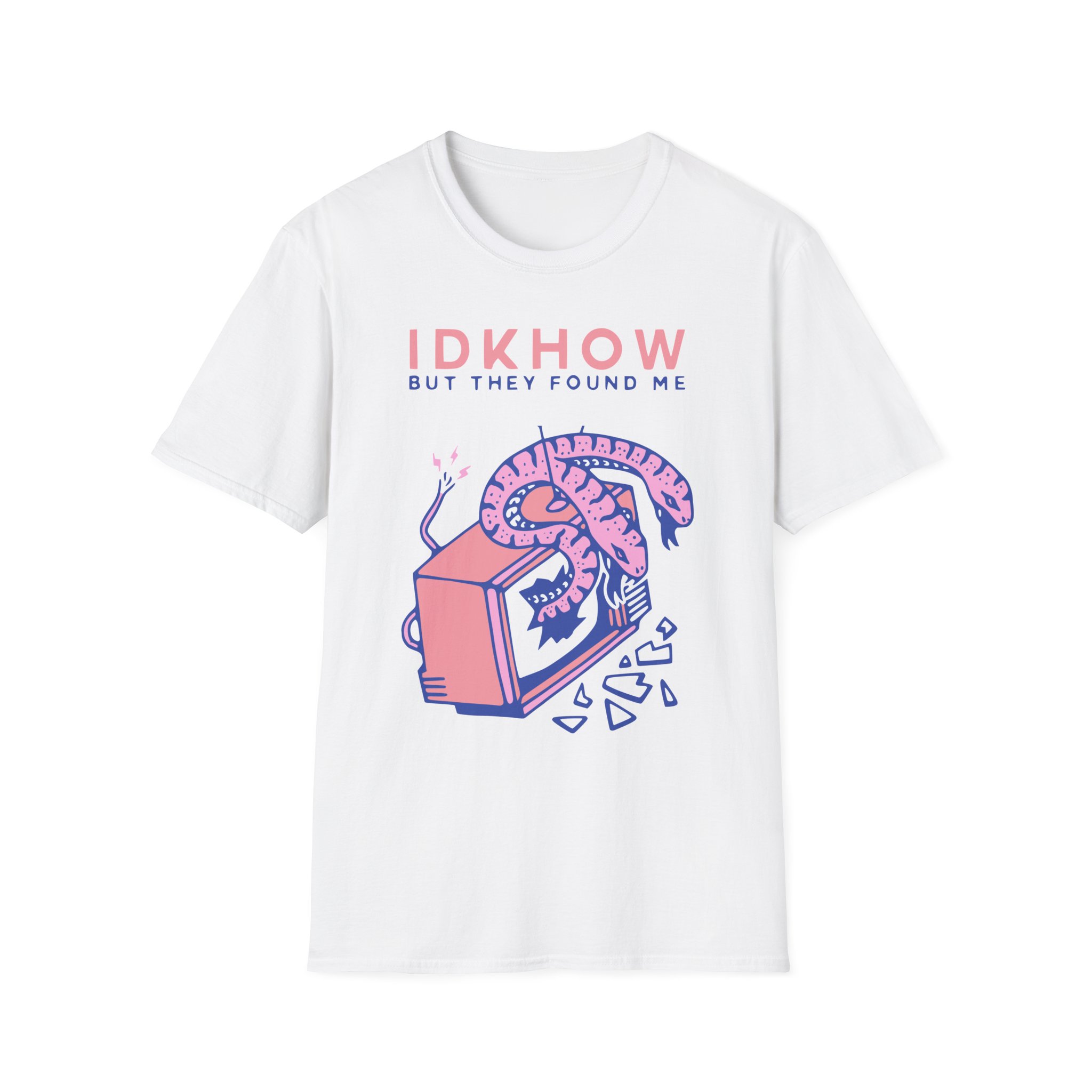iDKHOW Screentime Unisex Softstyle T-Shirt