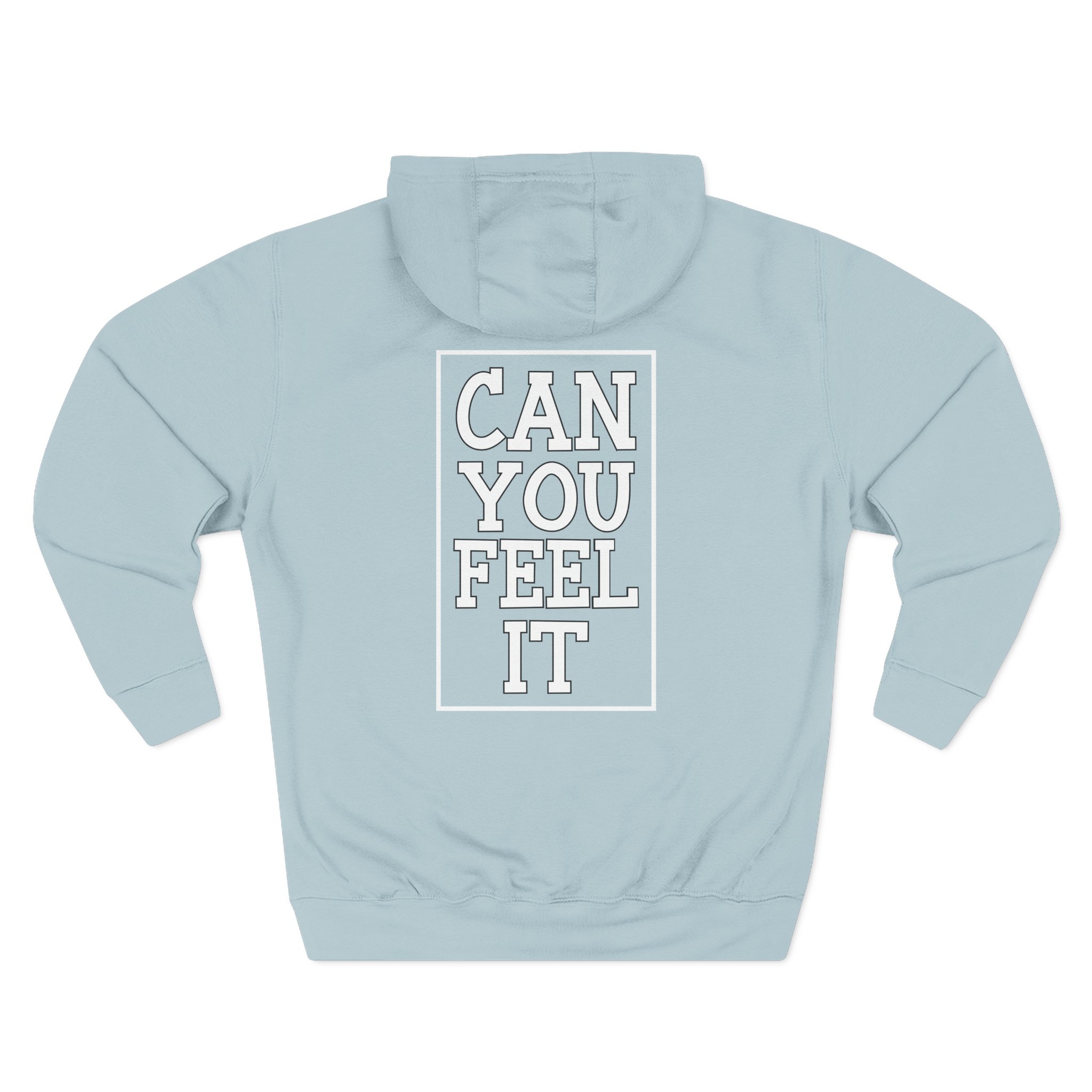 Inclination Can You Feel It Three-Panel Fleece Hoodie