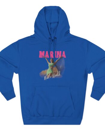 Marina Man's World Three-Panel Fleece Hoodie
