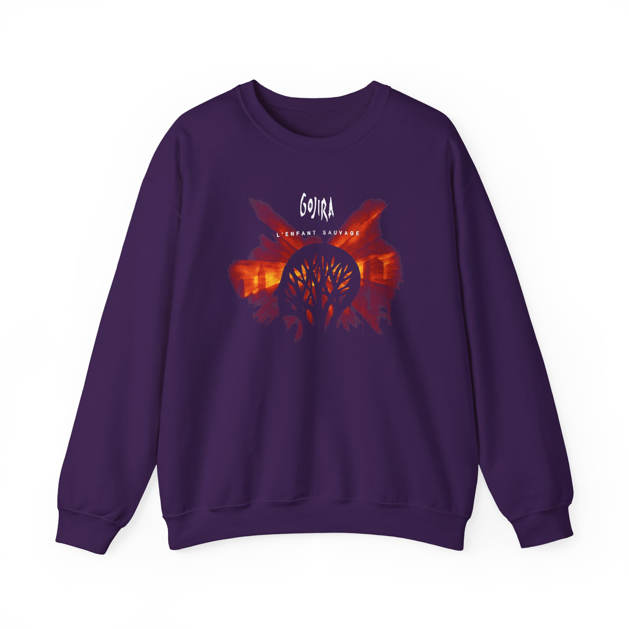 Gojira L'enfant Sauvage Unisex Heavy Blendâ„¢ Crewneck Sweatshirt