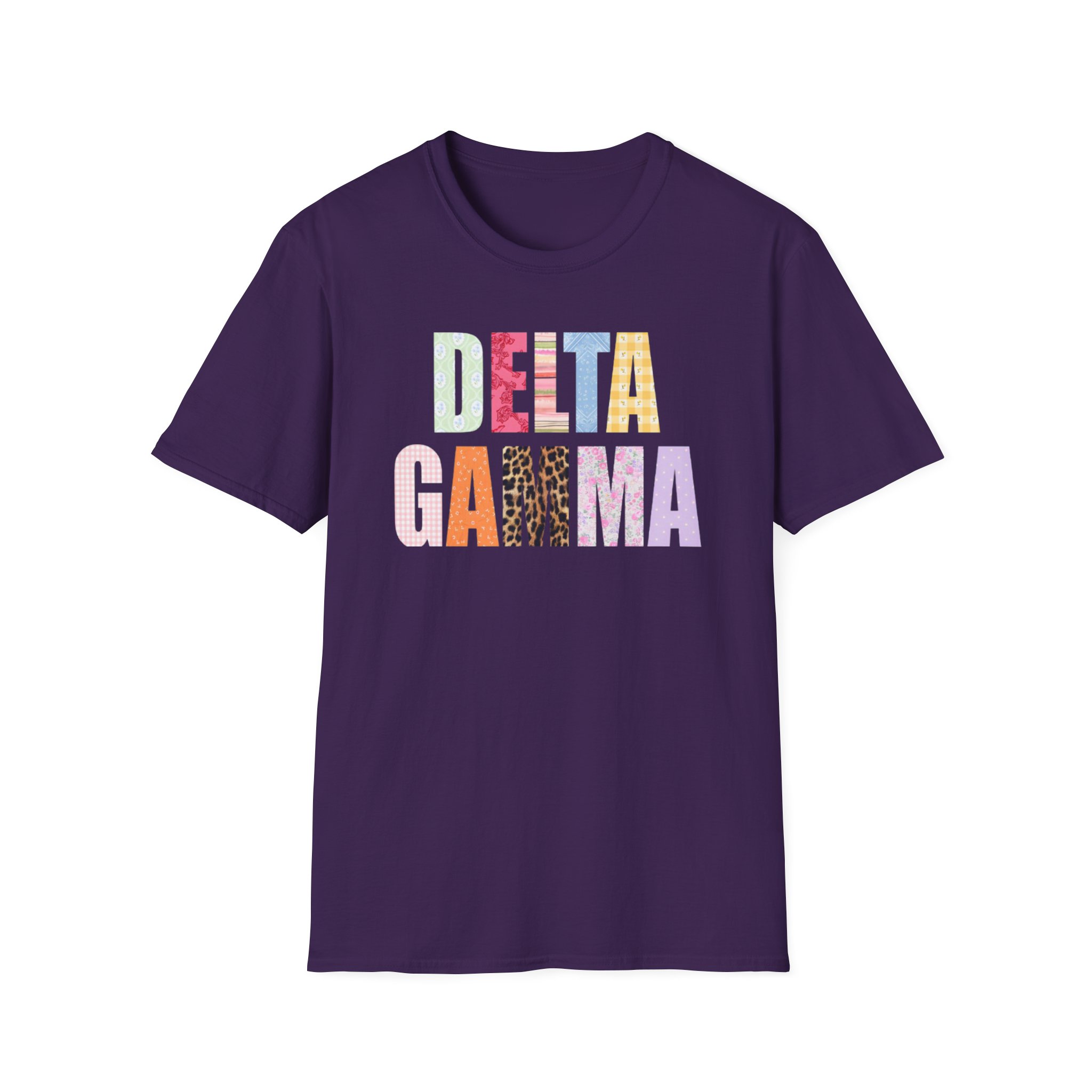 Delta Gamma Scrapbook Sorority Unisex Softstyle T-Shirt