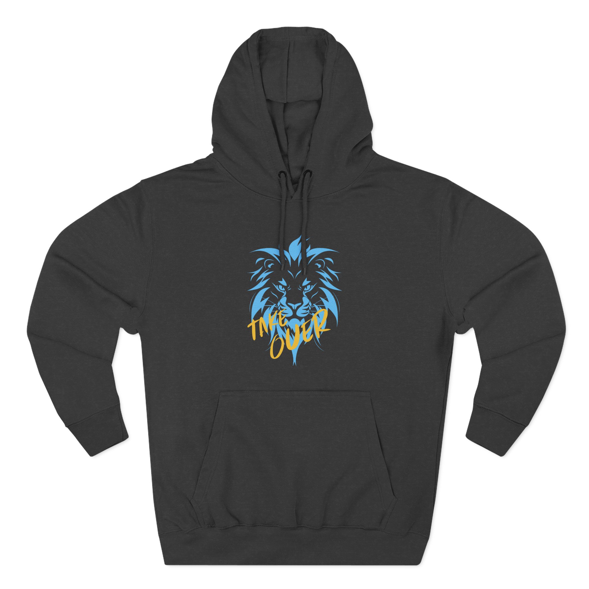 Couragejd Three-Panel Fleece Hoodie