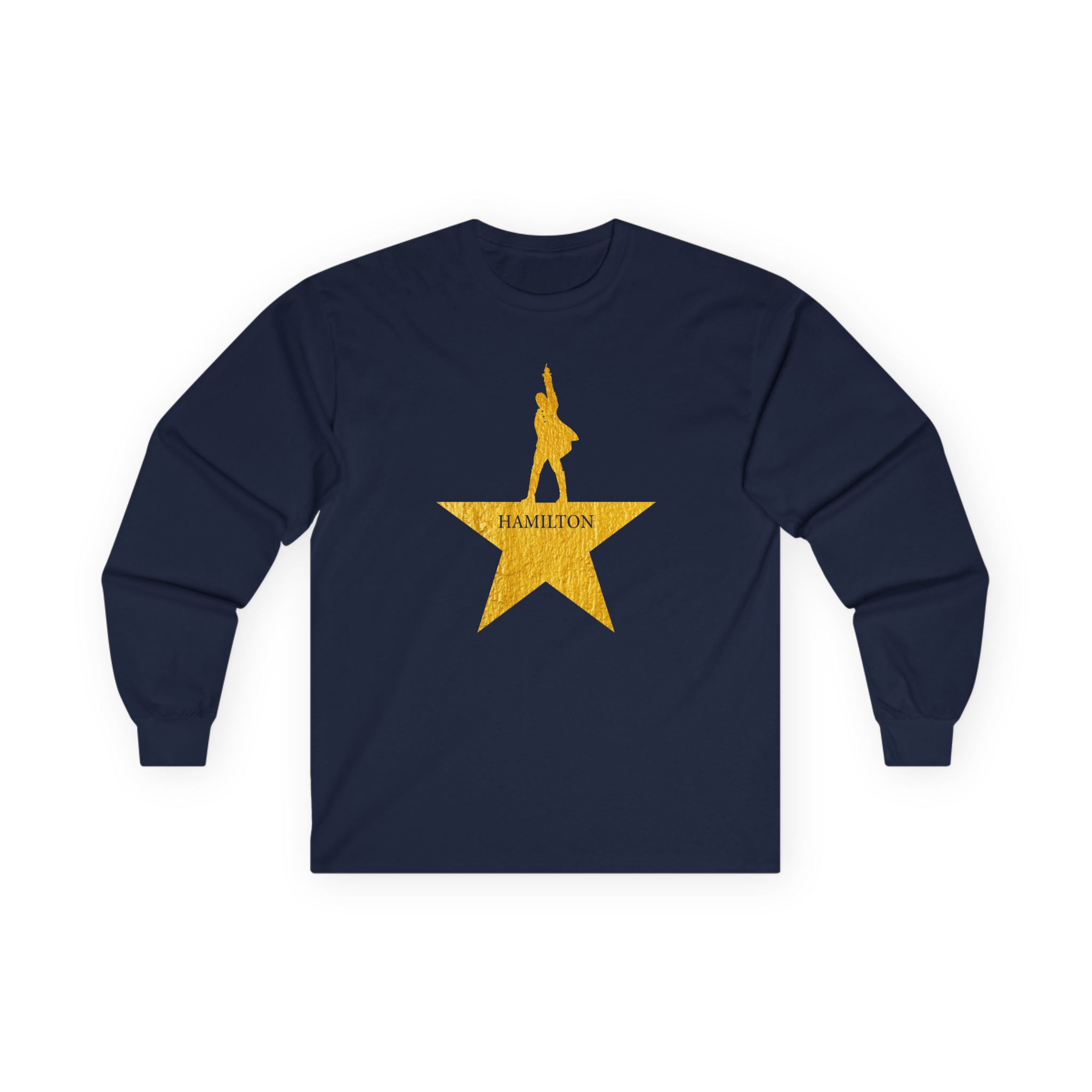 Hamilton Gold Star Unisex Ultra Cotton Long Sleeve Tee