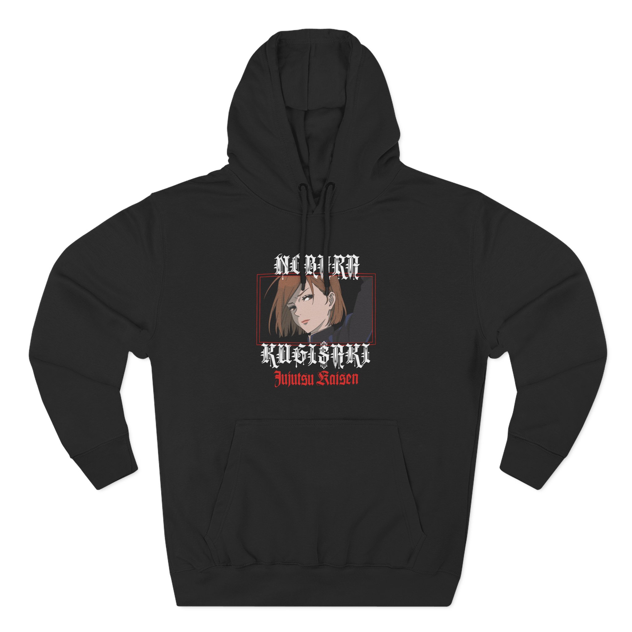 Jujutsu Kaisen Nobara Three-Panel Fleece Hoodie
