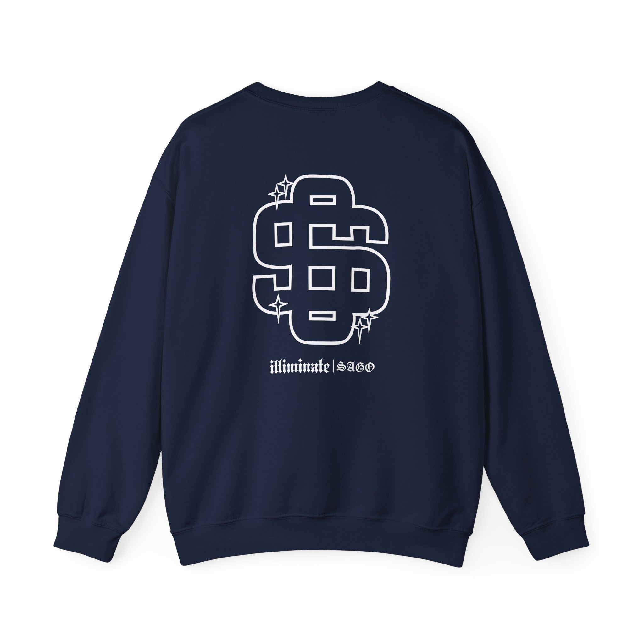 Illiminate Collab Unisex Heavy Blendâ„¢ Crewneck Sweatshirt