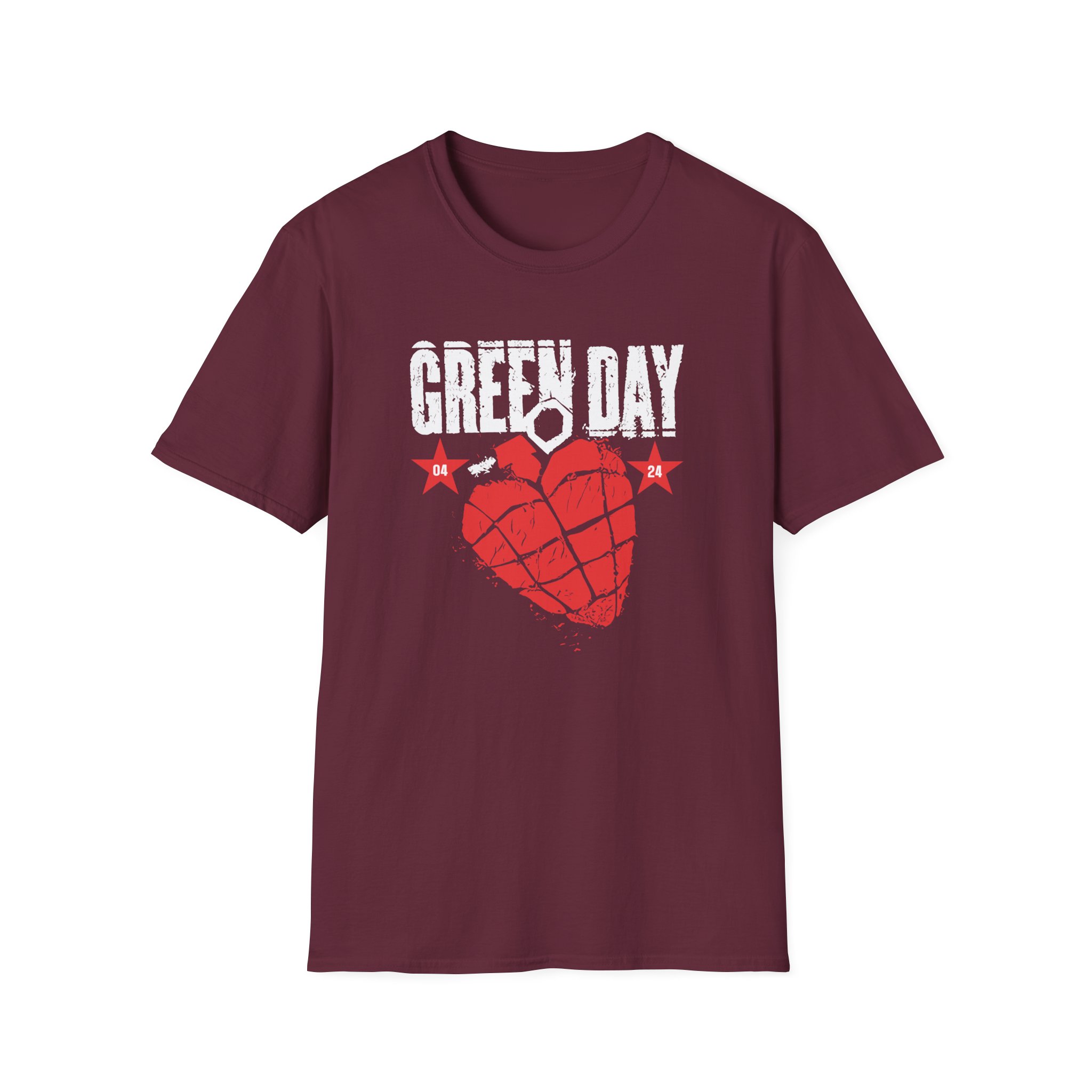 Green Day 20 Years of Idiot Unisex Softstyle T-Shirt