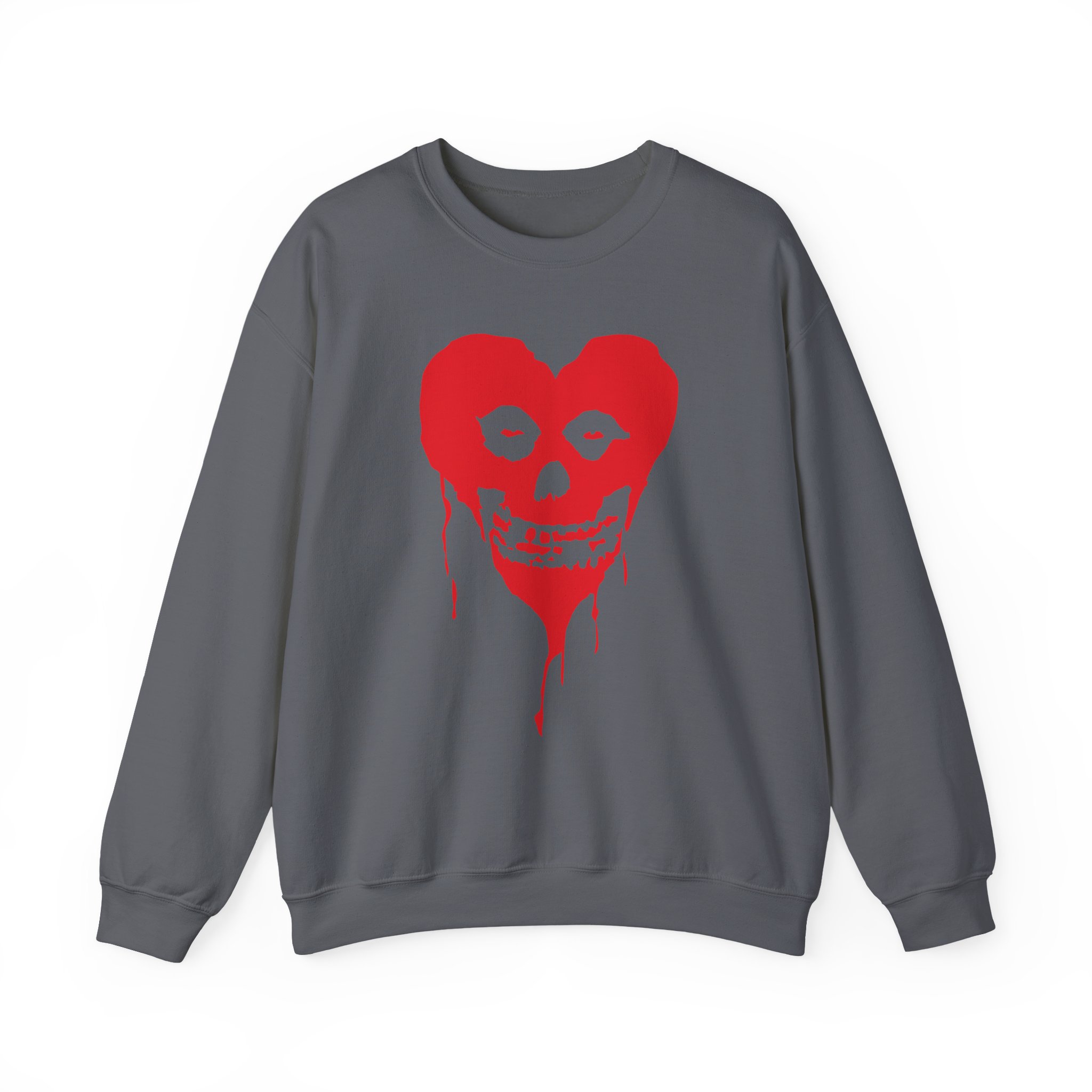 Misfits Fiendish Heart Unisex Heavy Blendâ„¢ Crewneck Sweatshirt