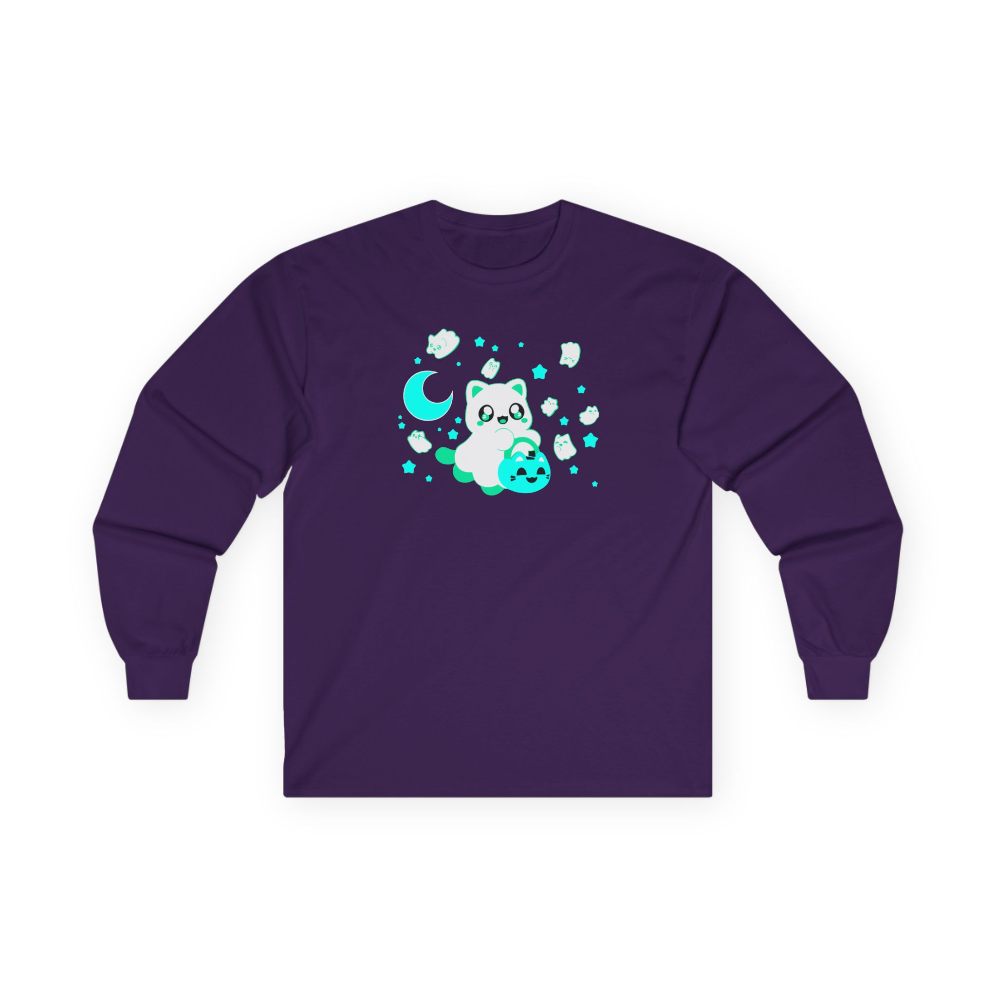 Aphmau Ghost Cat Unisex Ultra Cotton Long Sleeve Tee