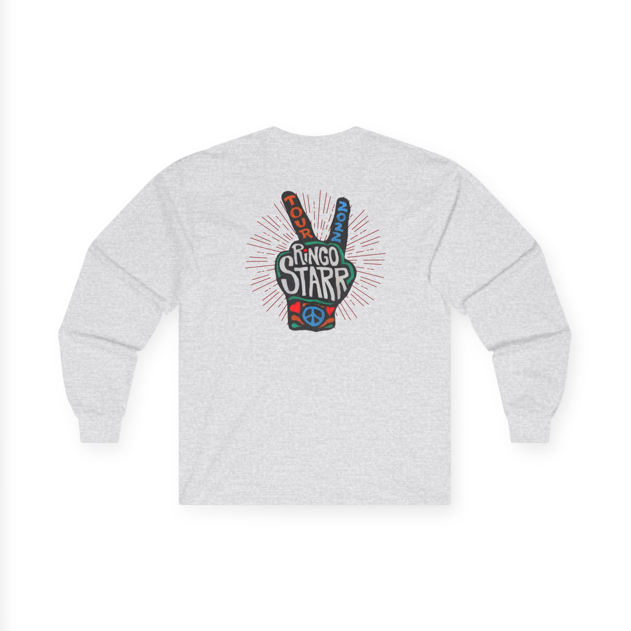Ringo Starr Peace Illustration Unisex Ultra Cotton Long Sleeve Tee