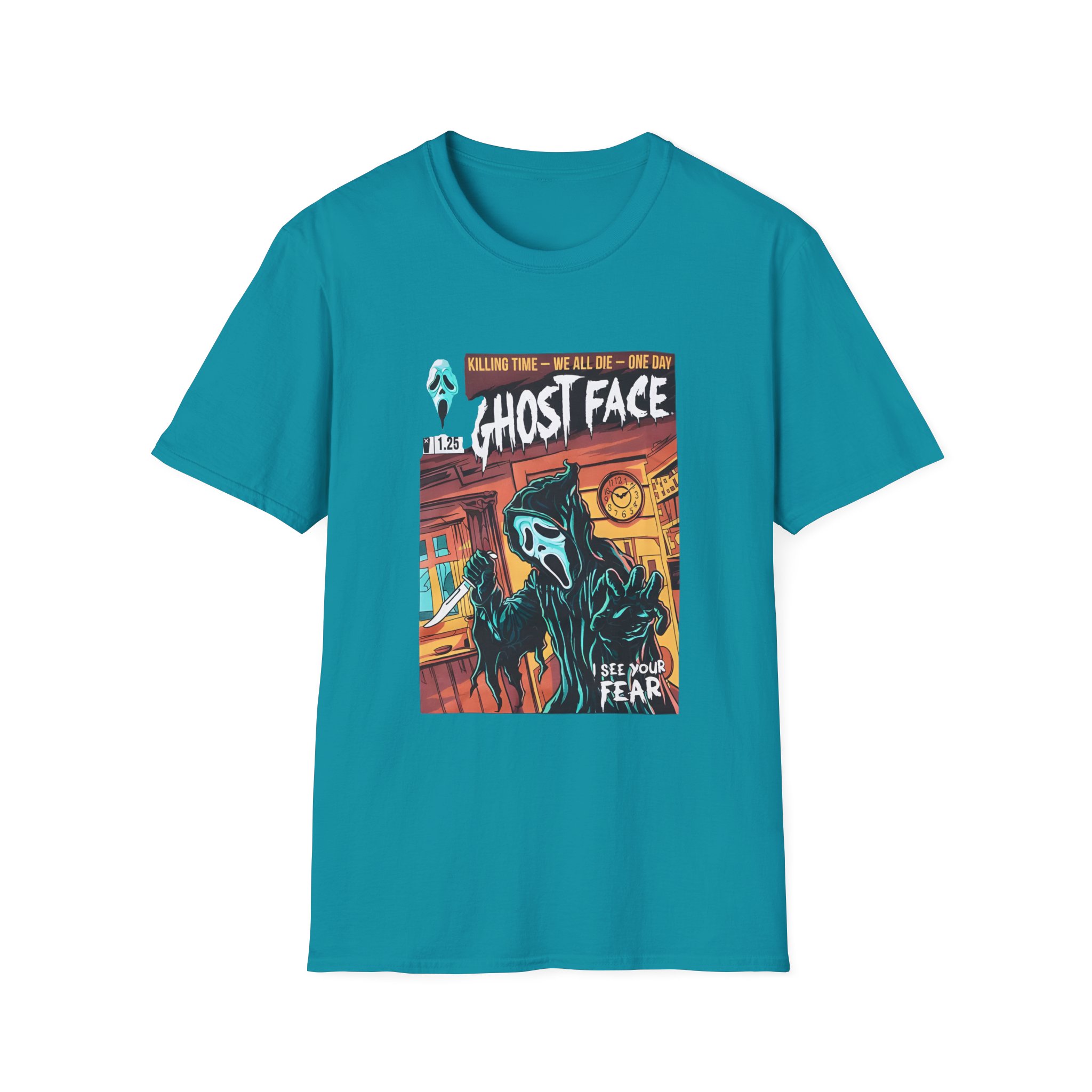 Ghostface Comic Cover Unisex Softstyle T-Shirt