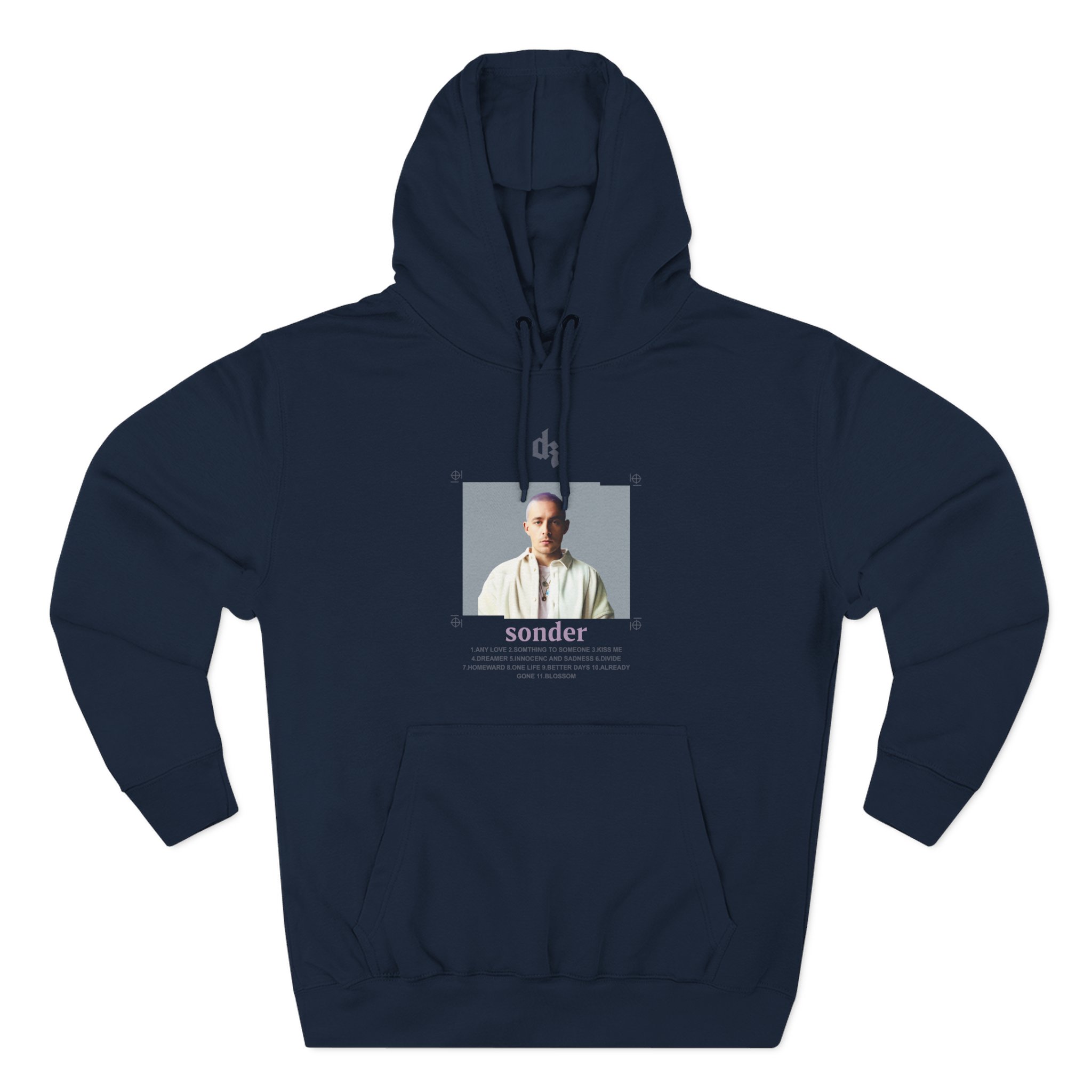 Dermot Kennedy Album Three-Panel Fleece Hoodie