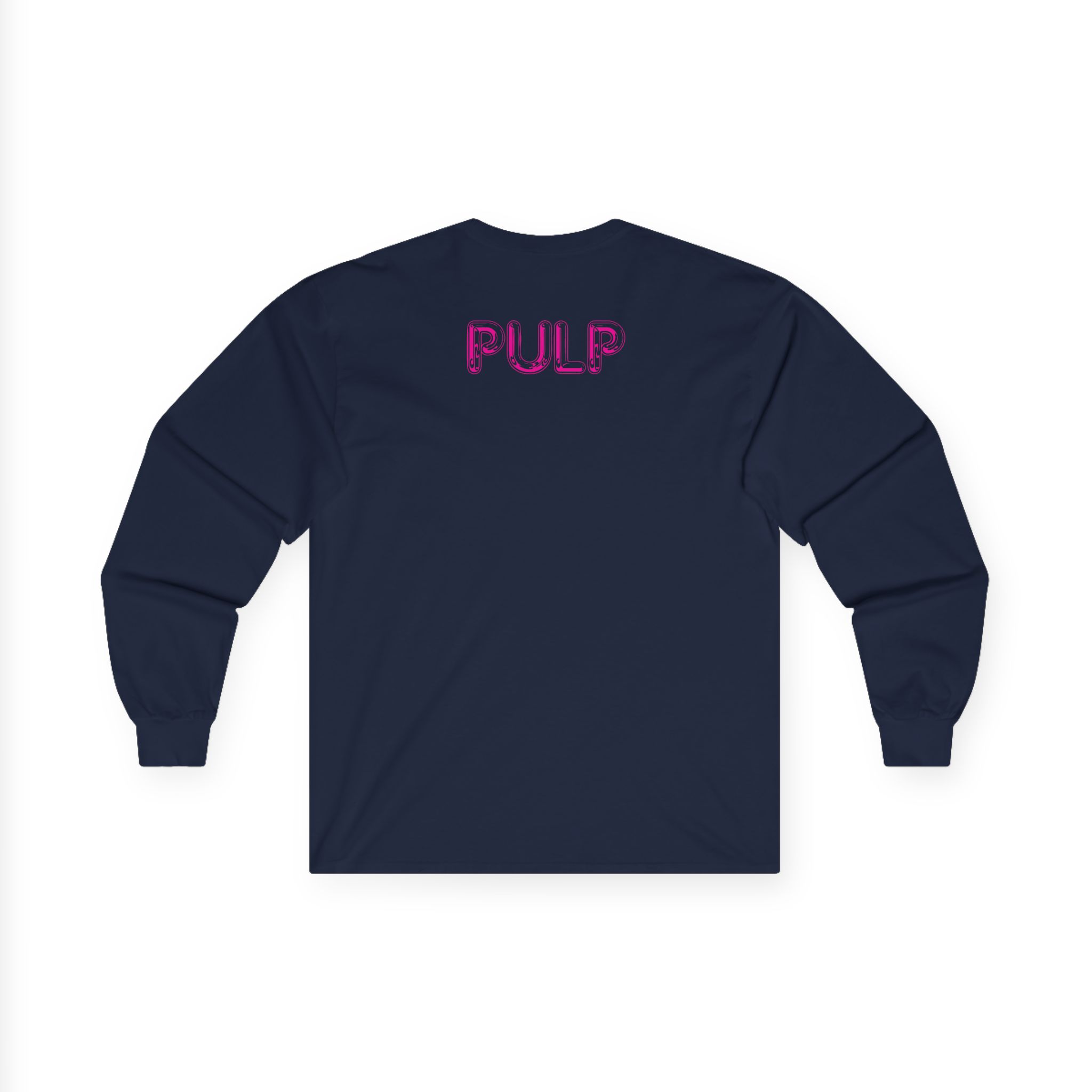 Pulp Let’s All Meet Up Ecru Unisex Ultra Cotton Long Sleeve Tee