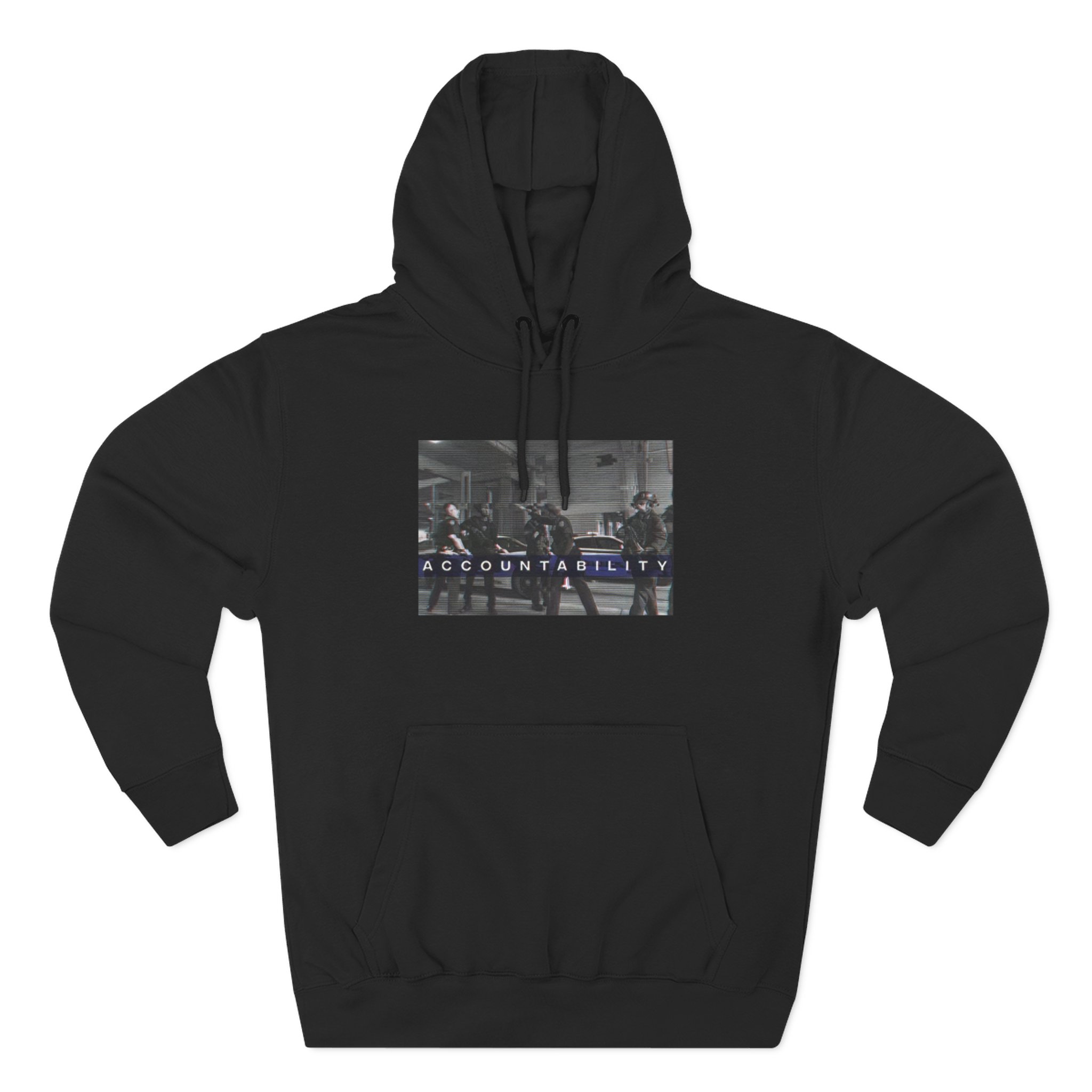 Aba and Preach Accountability Three-Panel Fleece Hoodie