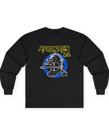Adrenalin Od Vein Head Unisex Ultra Cotton Long Sleeve Tee