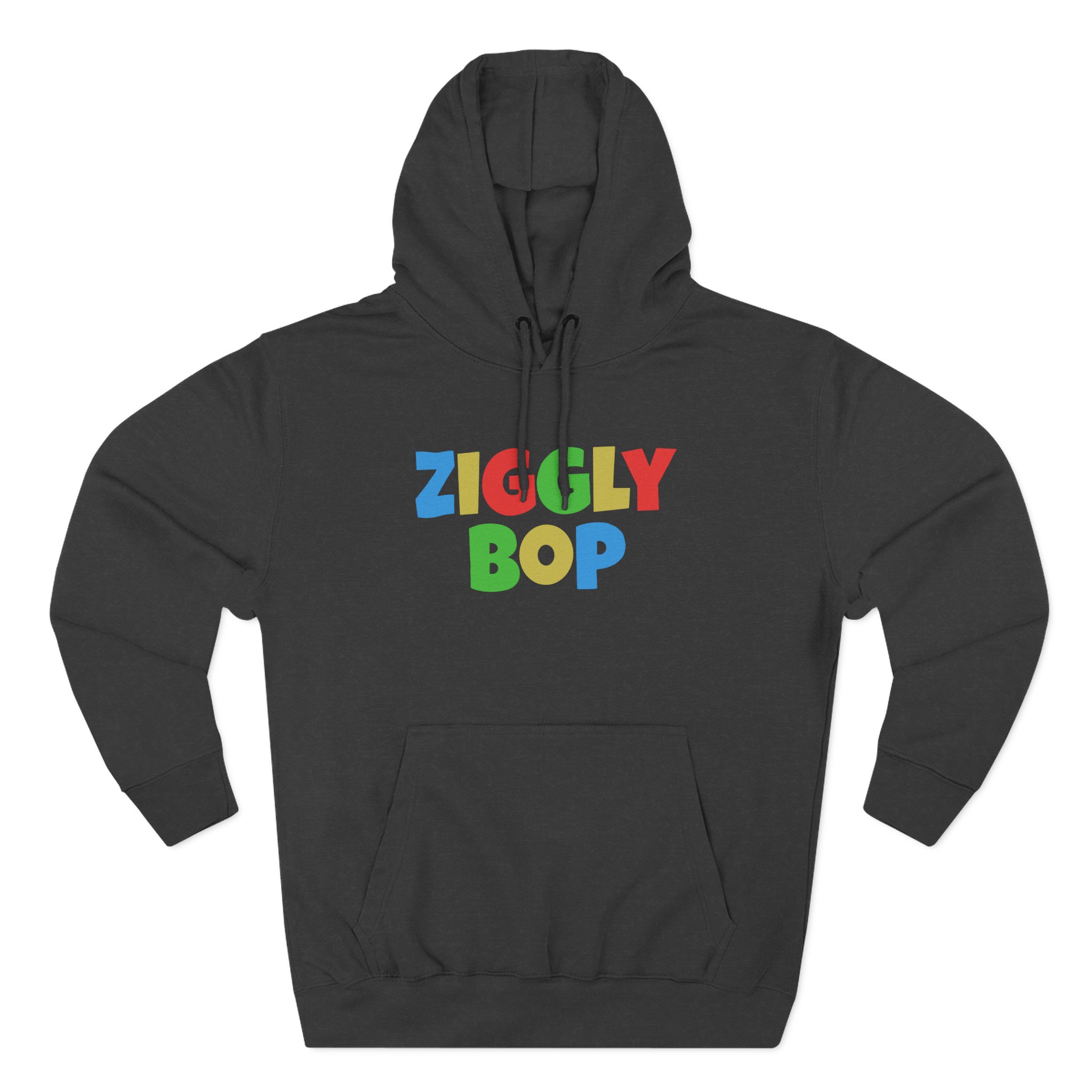 Daydrian Harding Colorful Ziggly Bop Three-Panel Fleece Hoodie