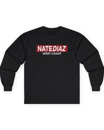 Nate Diaz West Coastin Unisex Ultra Cotton Long Sleeve Tee