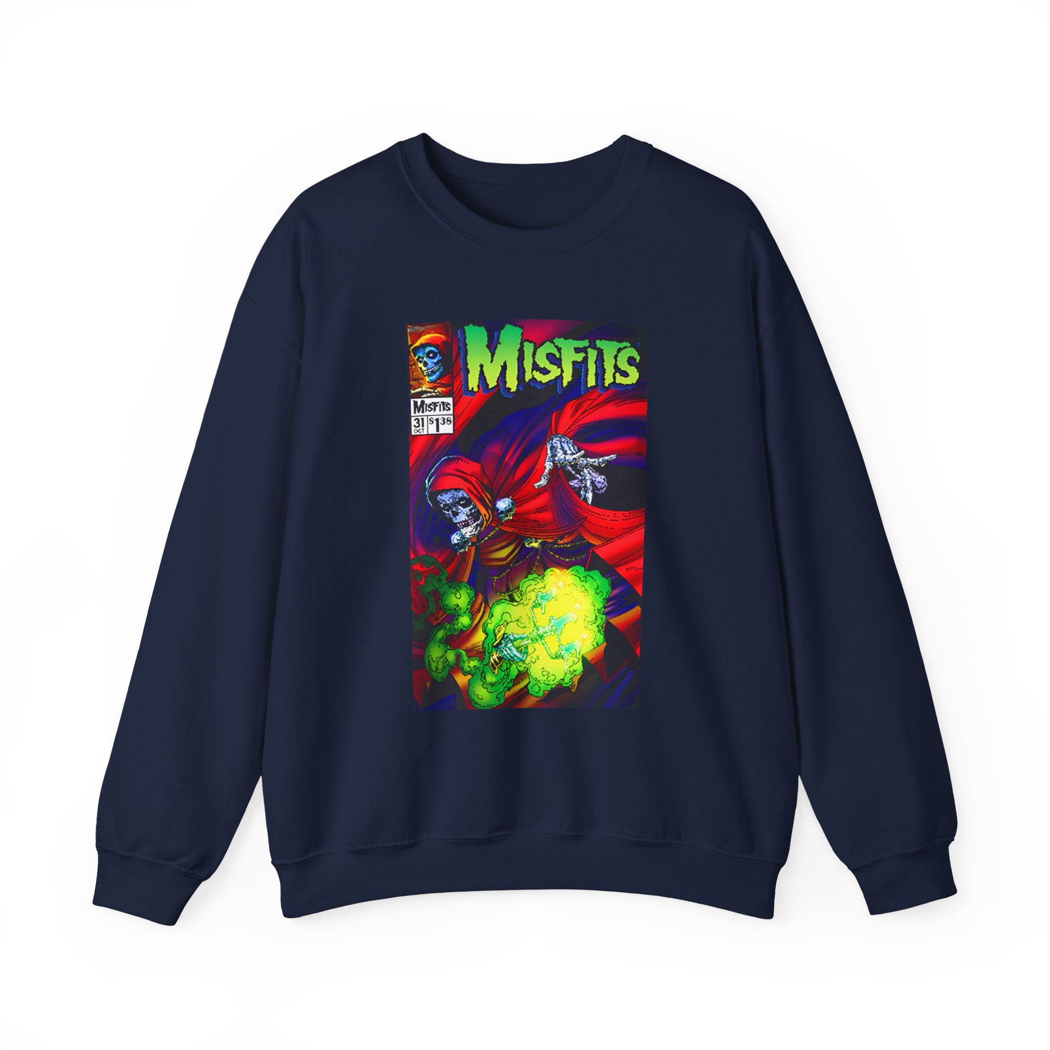 Misfits Hell Fiend Unisex Heavy Blendâ„¢ Crewneck Sweatshirt